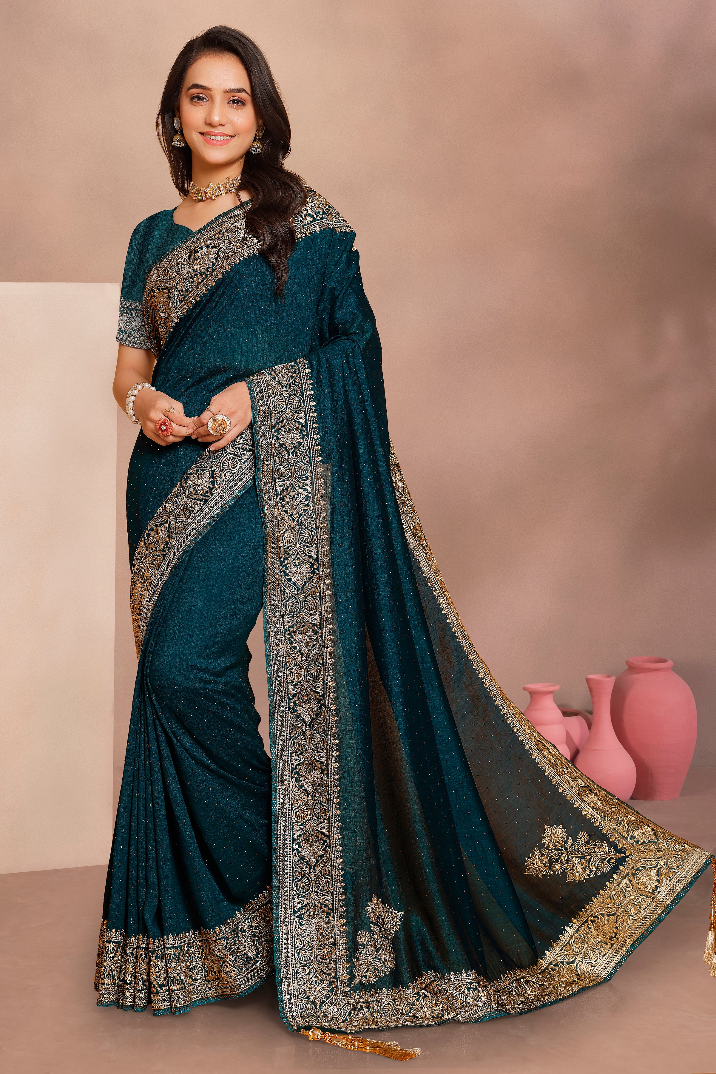 Reshmi Saree - Roop Darshan