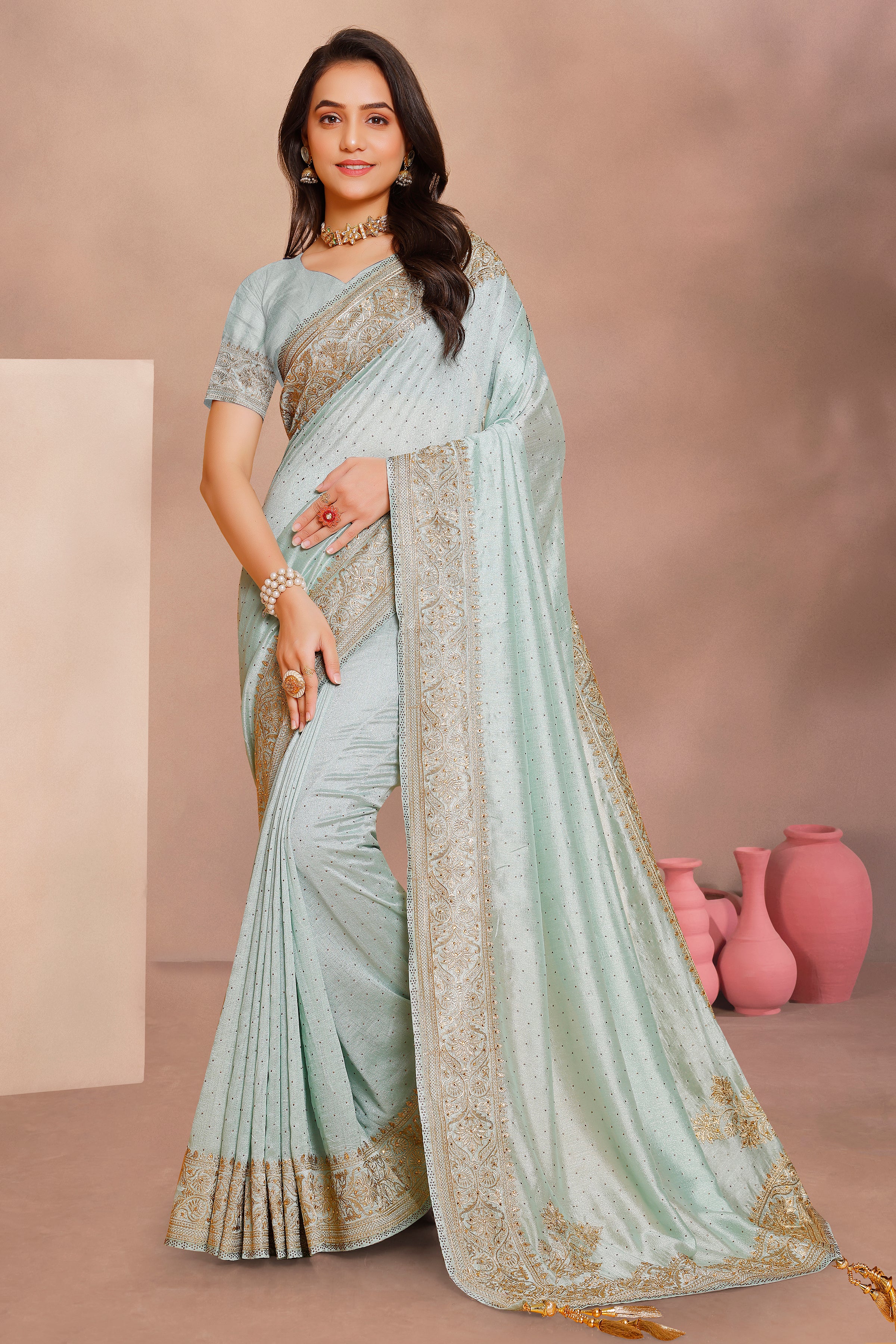 Reshmi Saree - Roop Darshan