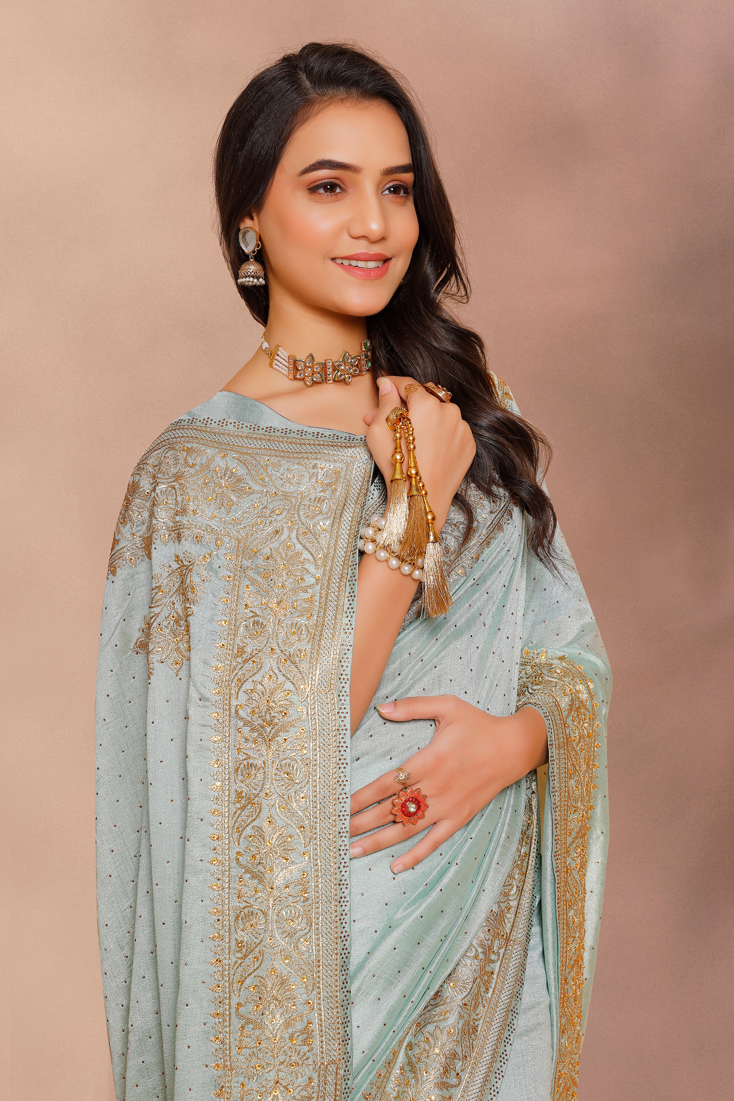 Reshmi Saree - Roop Darshan