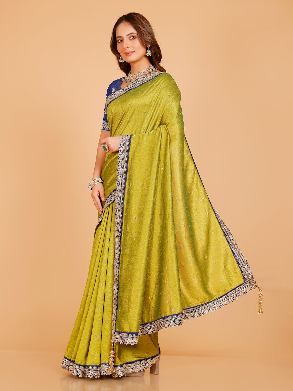 Kashmira Vichitra Silk Saree