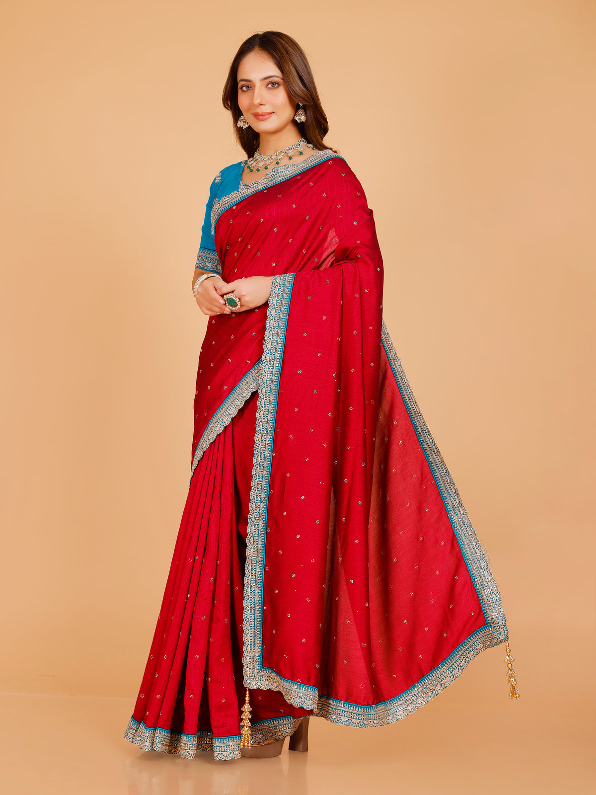Kashmira Vichitra Silk Saree