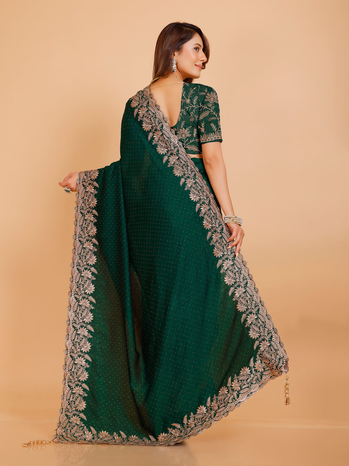 Shania Silk Saree - Roop Darshan