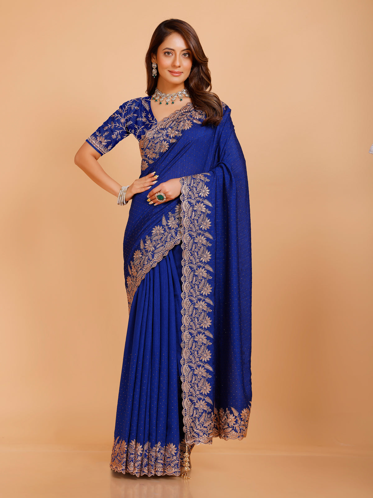 Shania Silk Saree - Roop Darshan