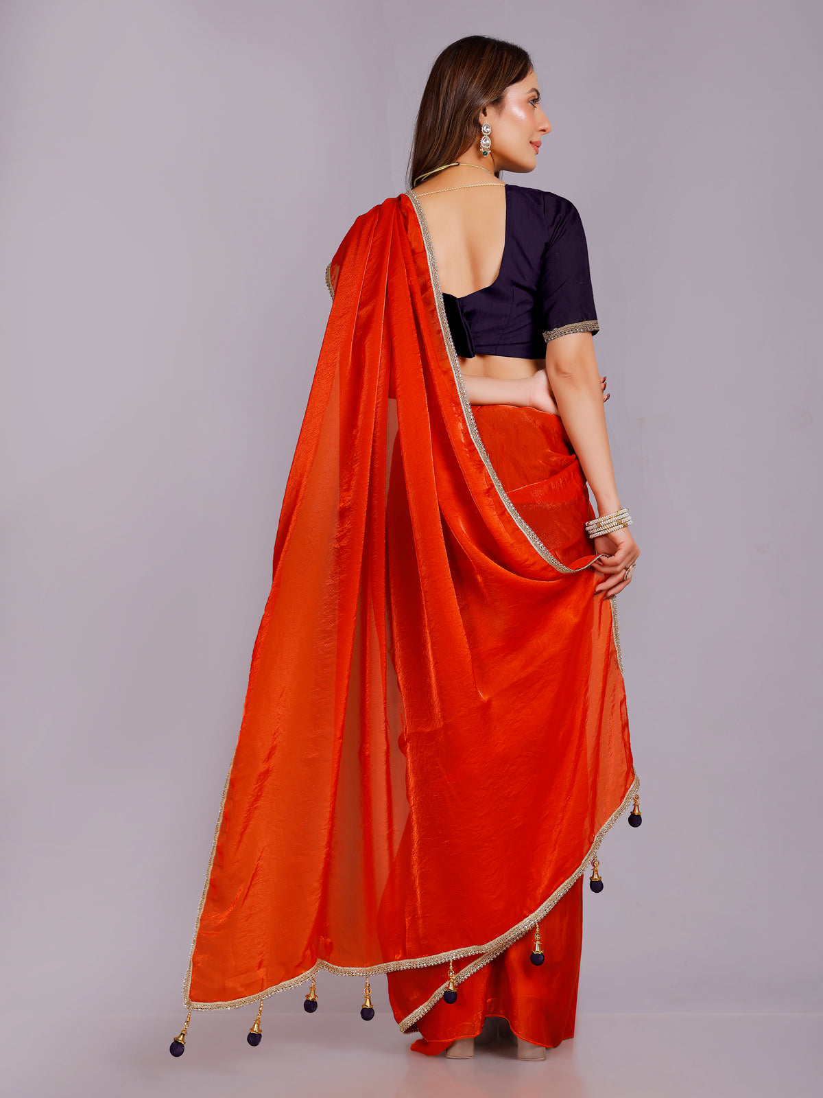 Tanisha Silk Plain Saree