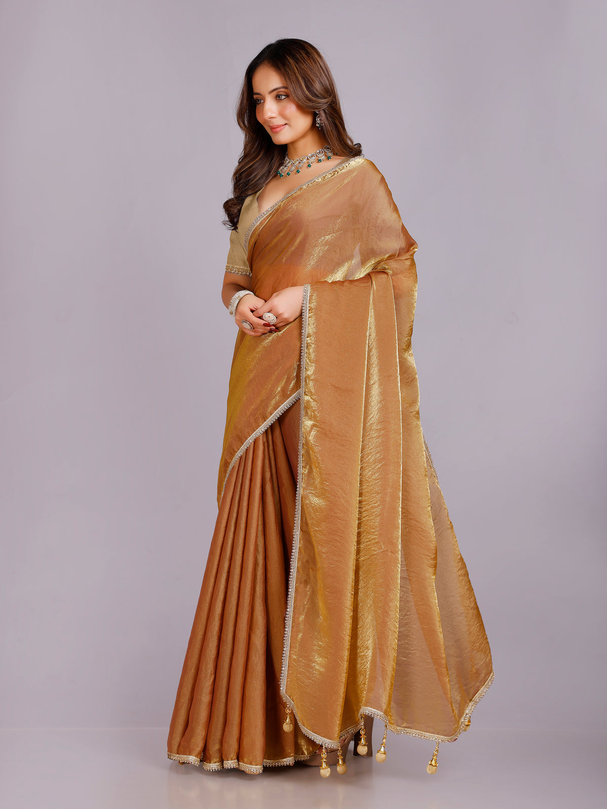 Tanisha Silk Plain Saree