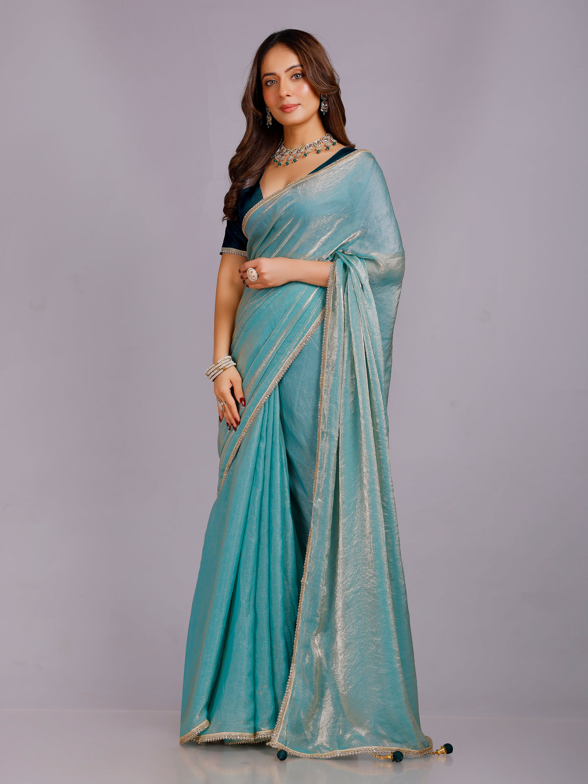 Tanisha Silk Plain Saree