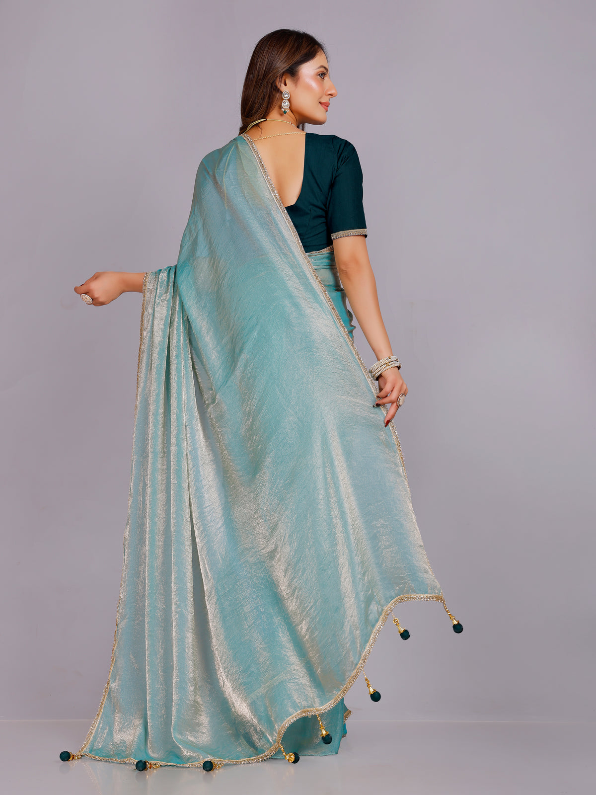 Tanisha Silk Plain Saree