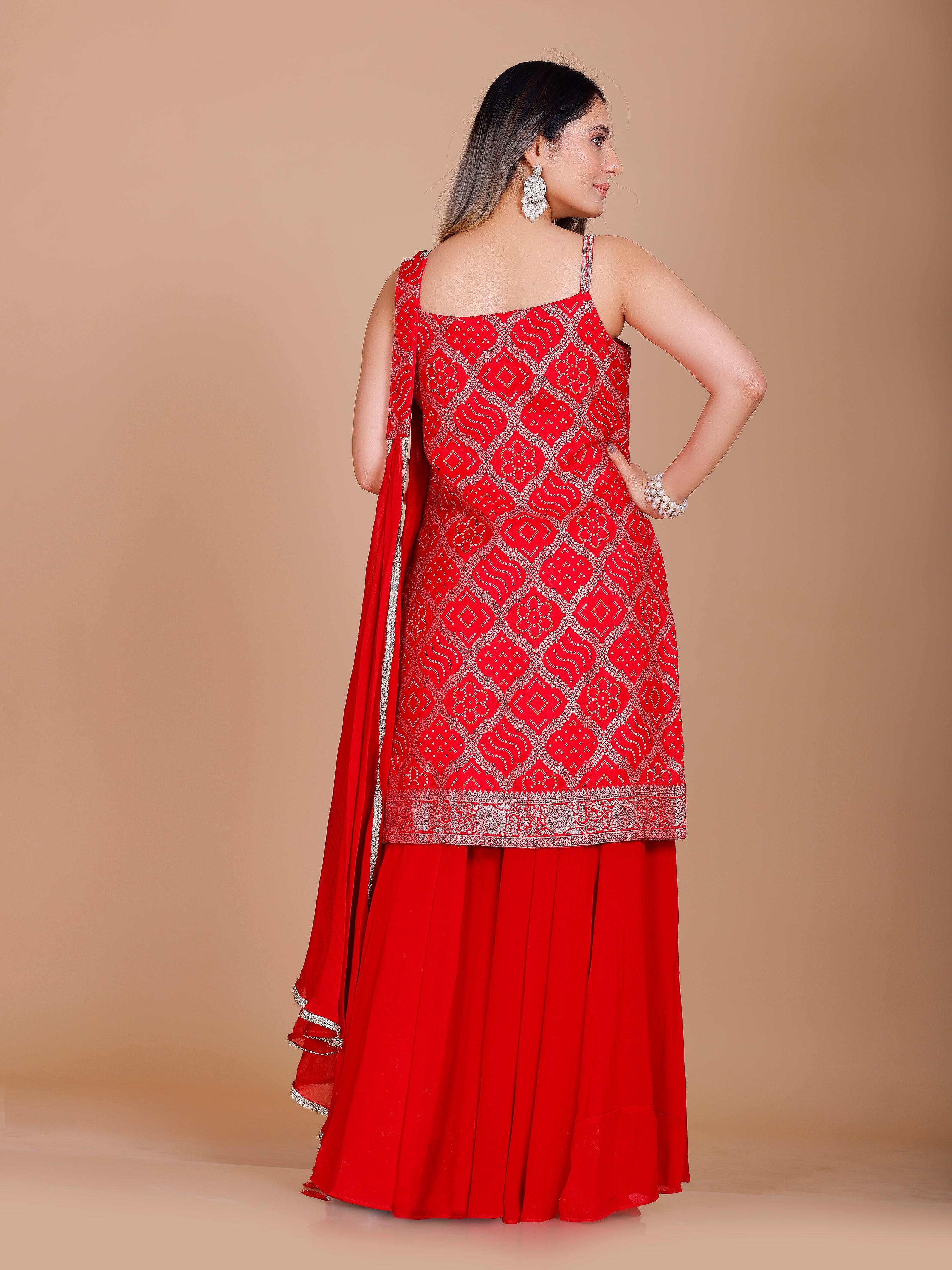 Ishita Palazzo Suit - Roop Darshan