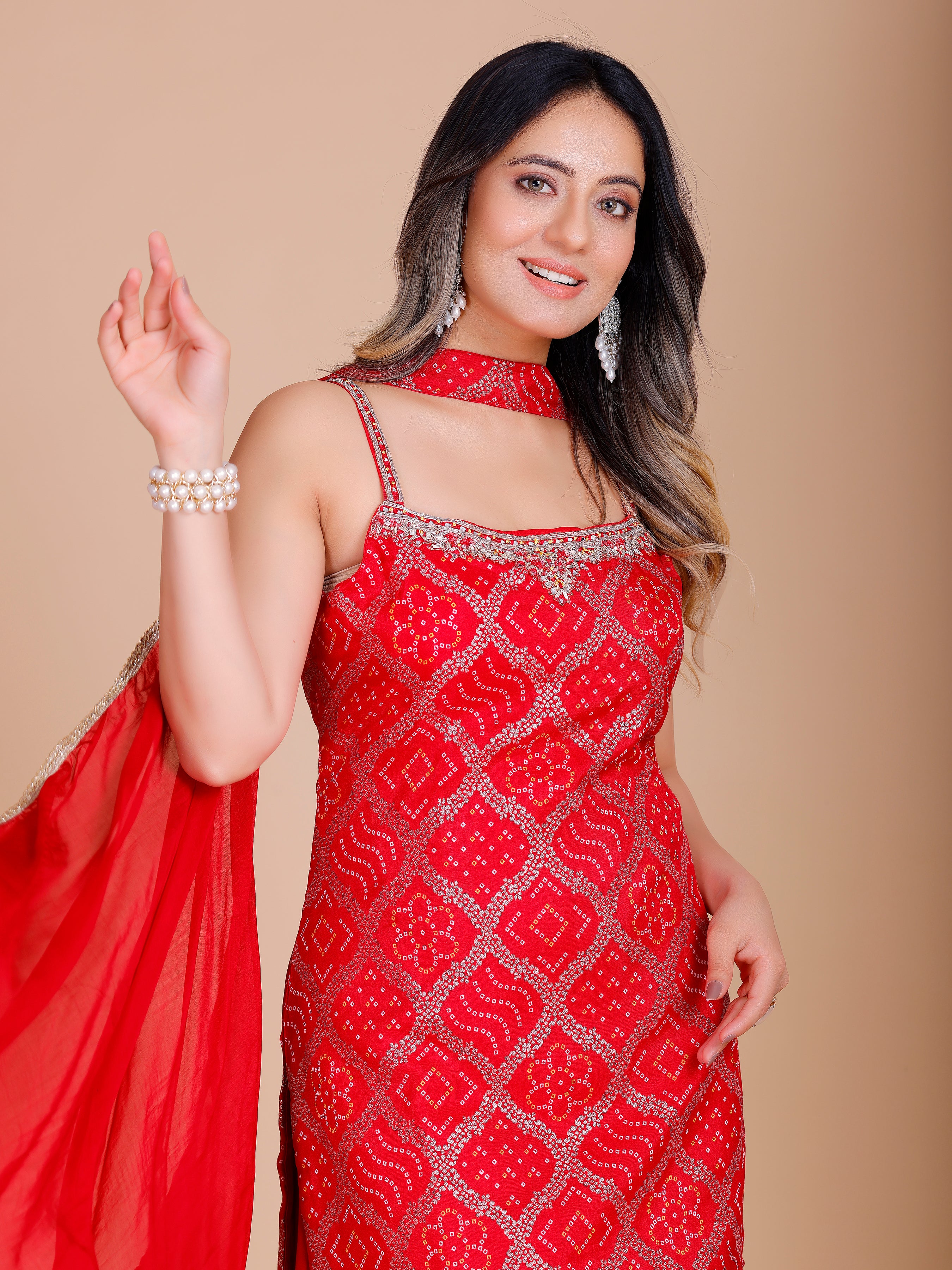Ishita Palazzo Suit - Roop Darshan