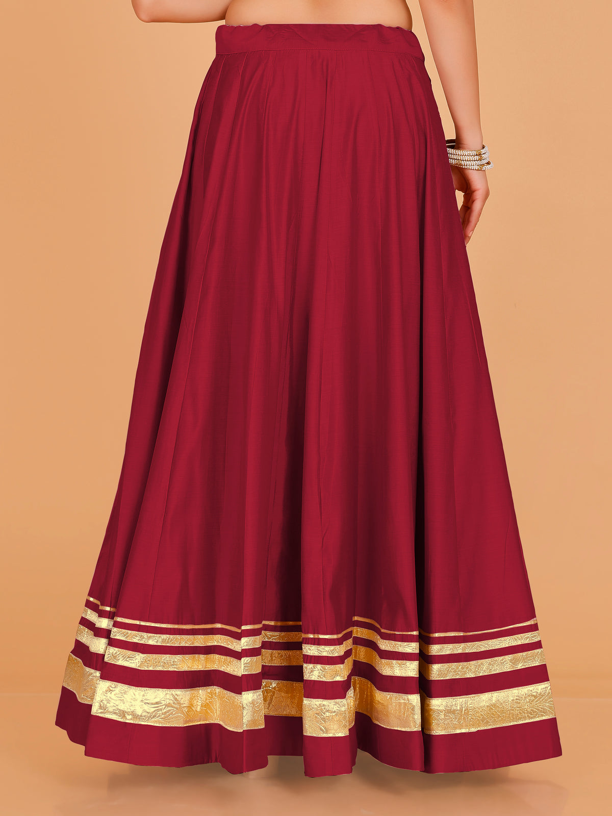 Leela Silk Skirt - Roop Darshan