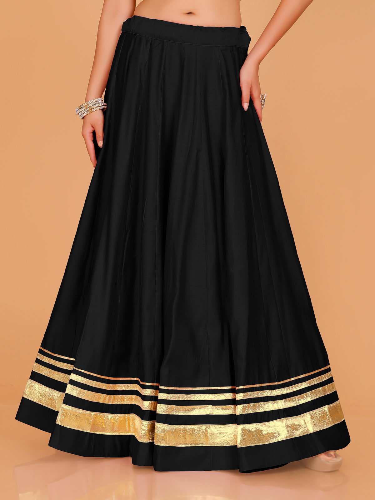Leela Silk Skirt - Roop Darshan