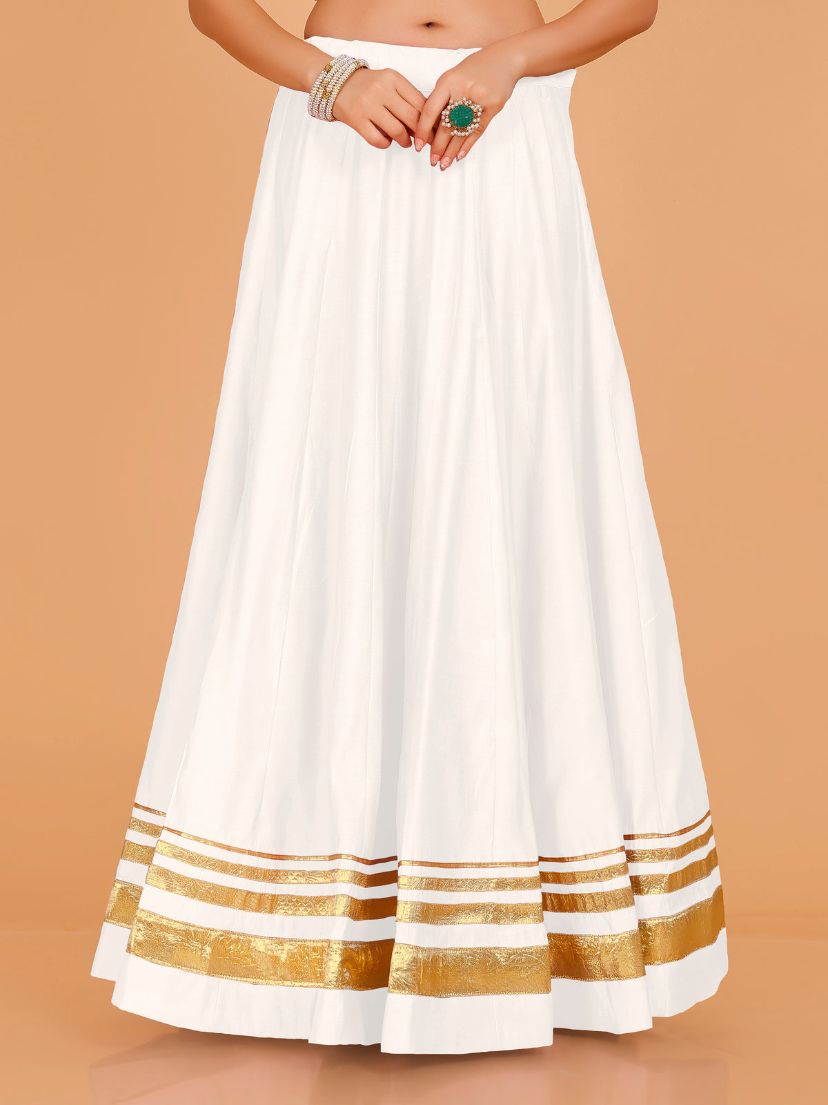 Leela Silk Skirt - Roop Darshan