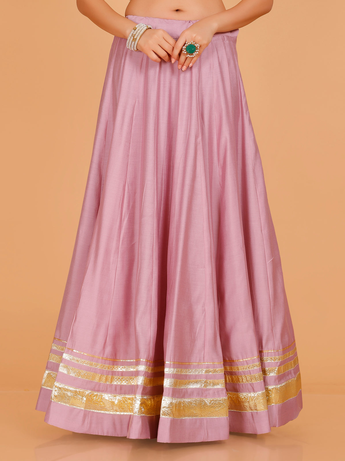Leela Silk Skirt - Roop Darshan