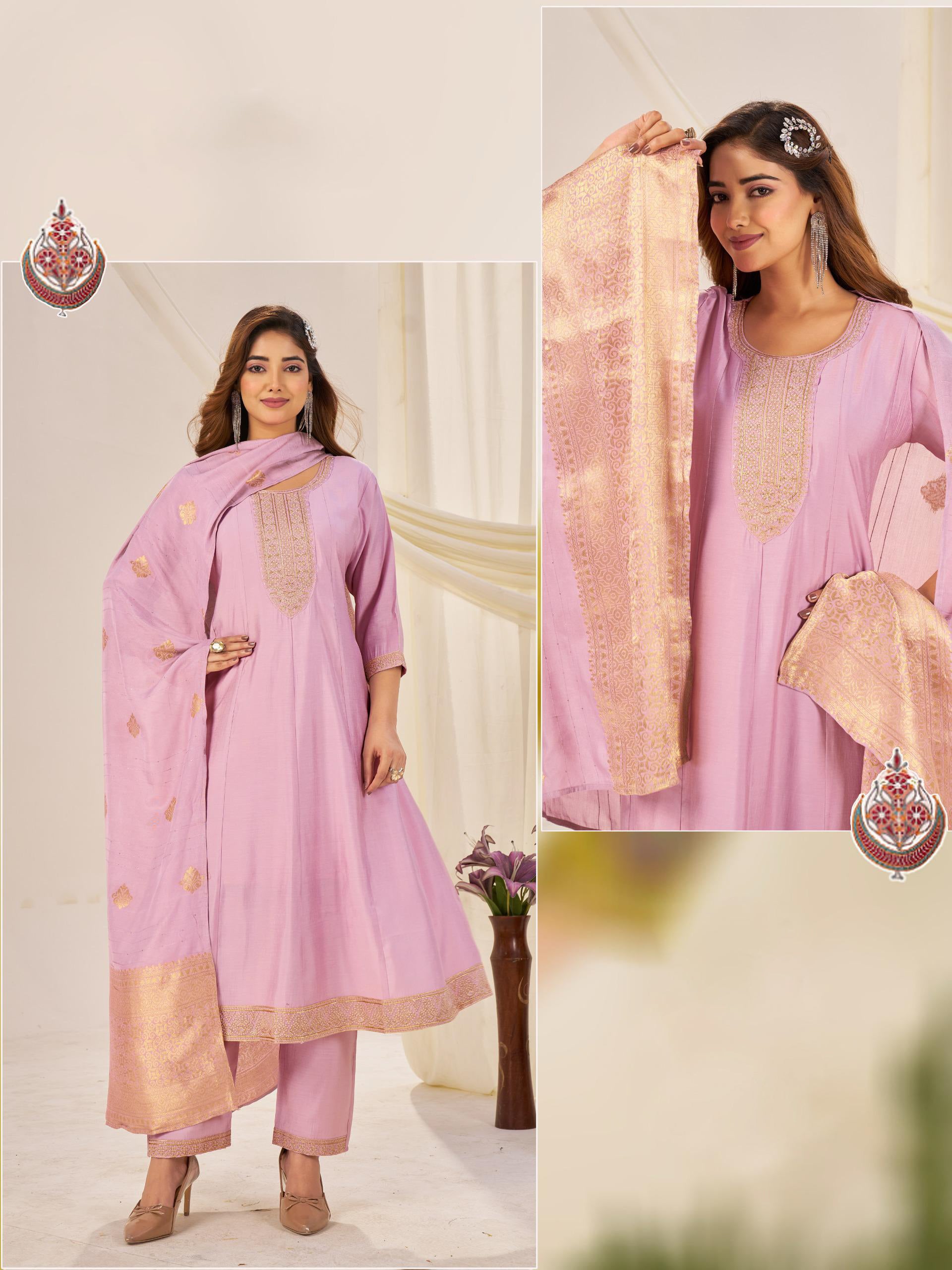 Hazel Flair Suit - Roop Darshan