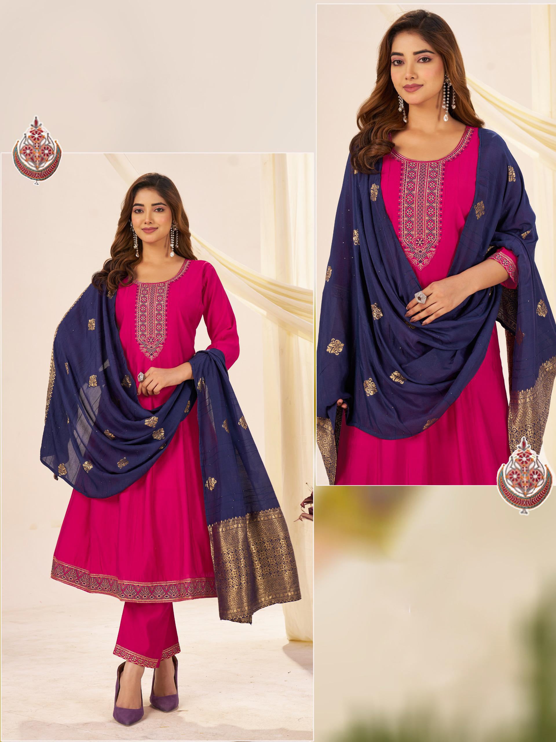 Hazel Flair Suit - Roop Darshan