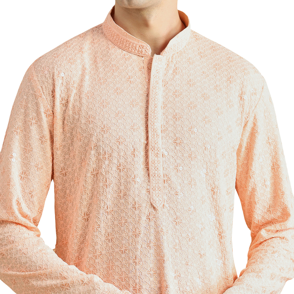 Chikankari Kurta Pyjama Set