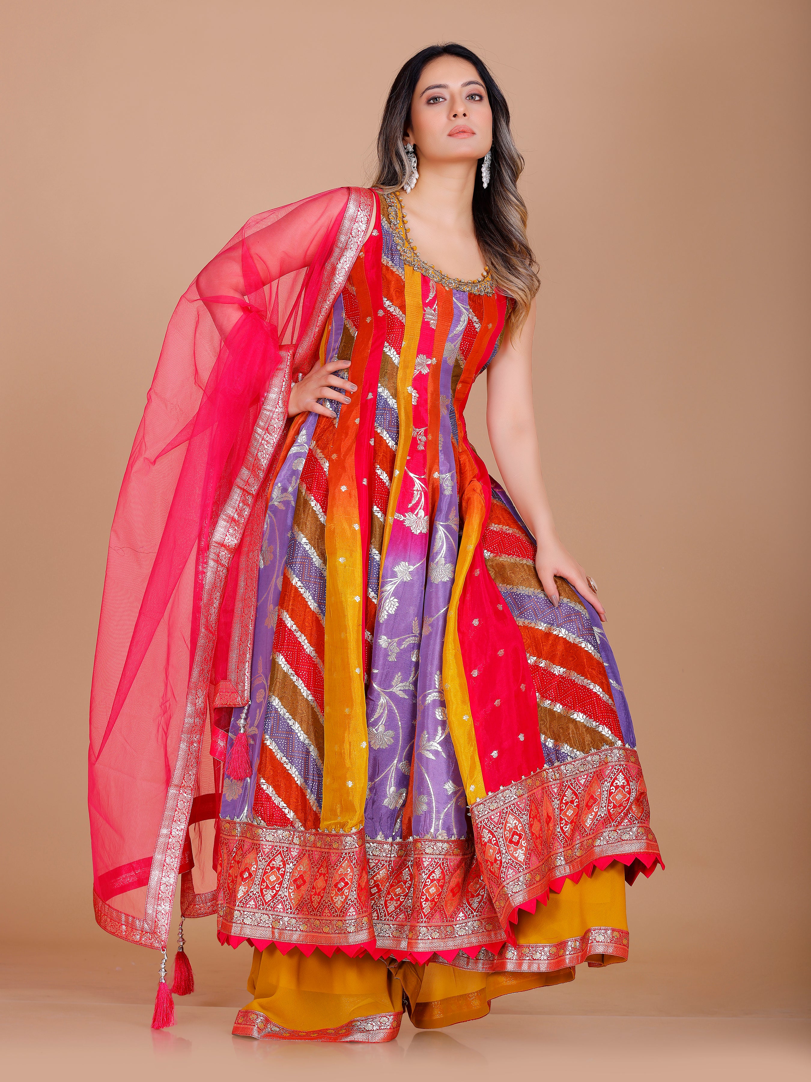 Vanshika Flair Palazzo Suit