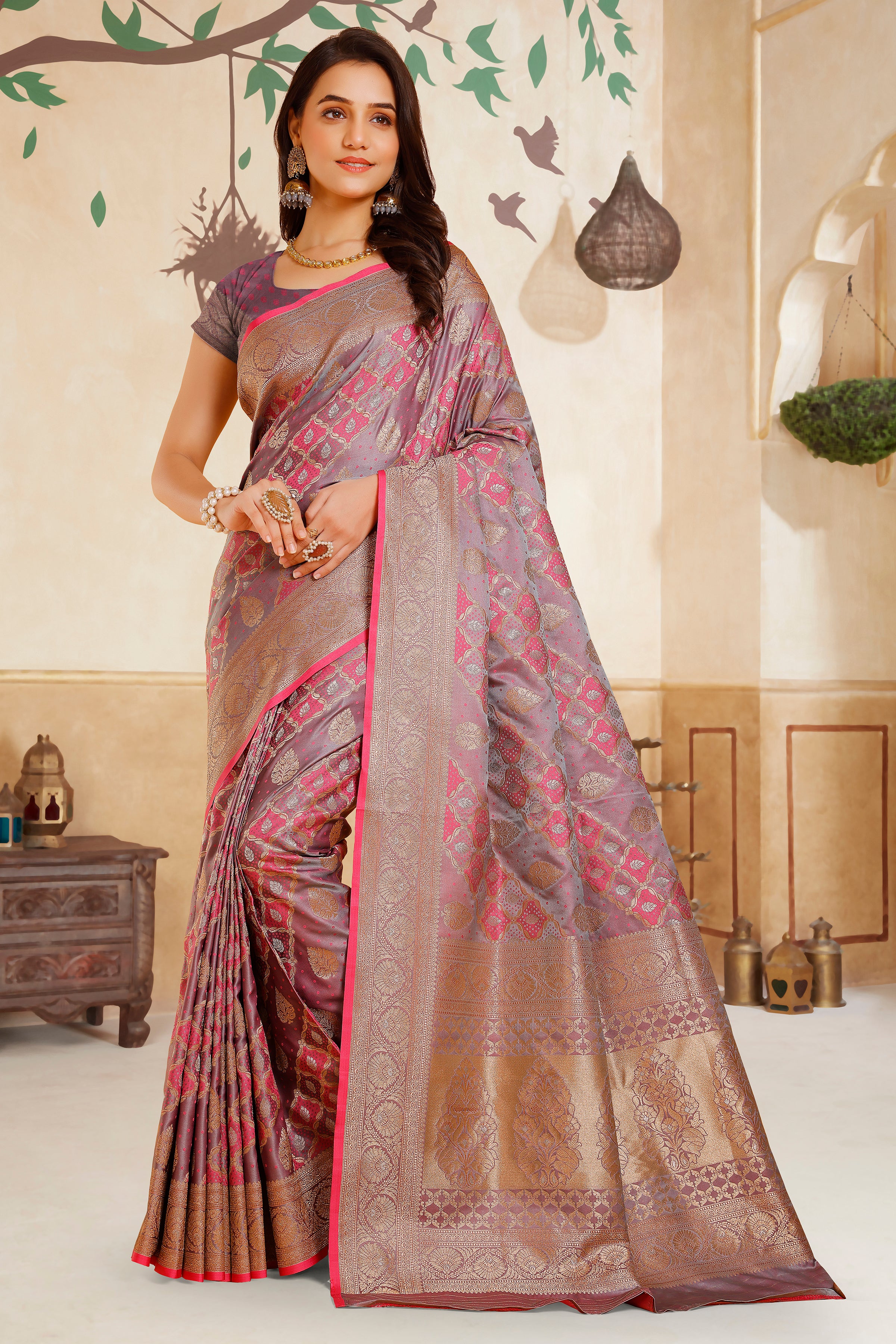 Jemini Saree - Roop Darshan