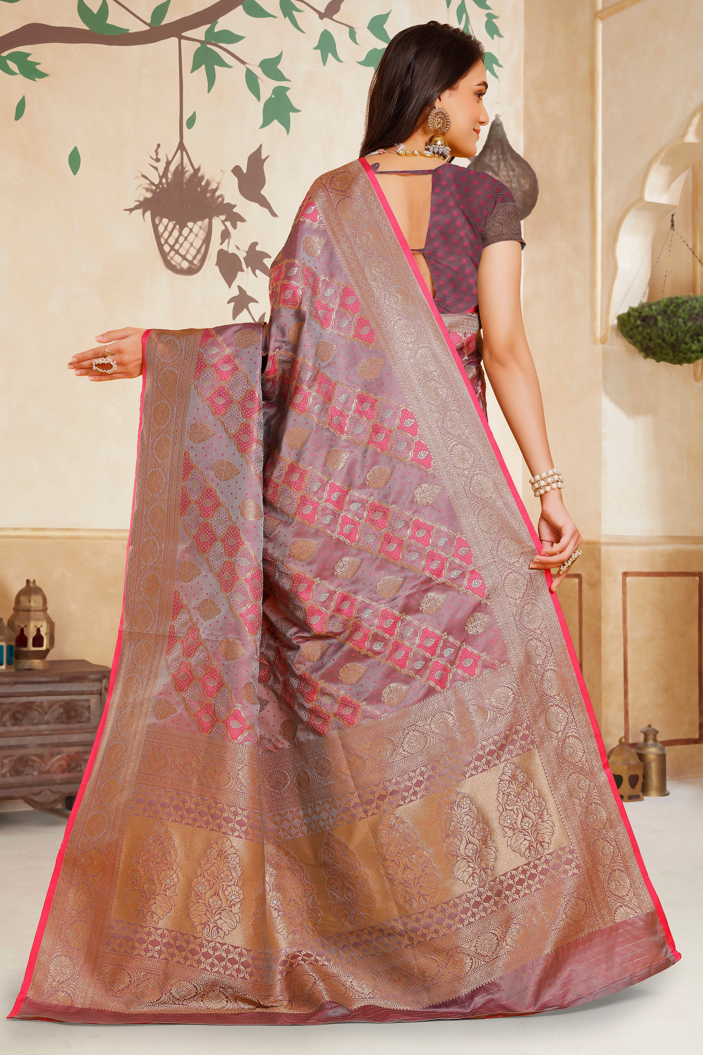 Jemini Saree - Roop Darshan