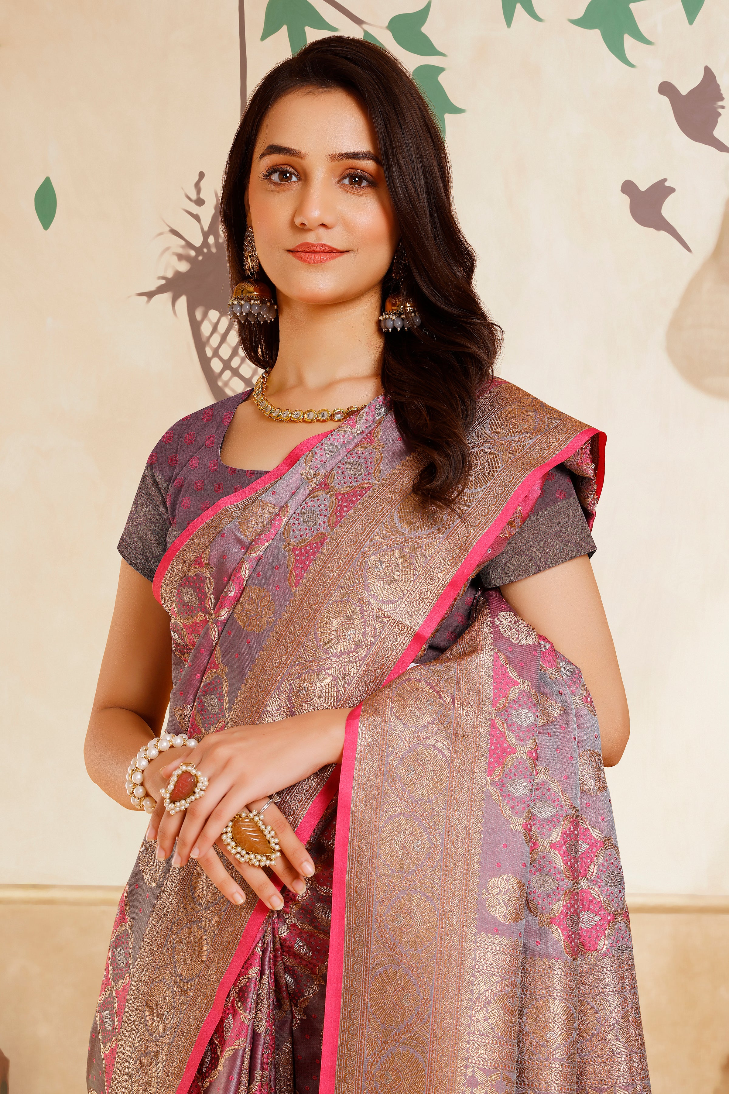 Jemini Saree - Roop Darshan