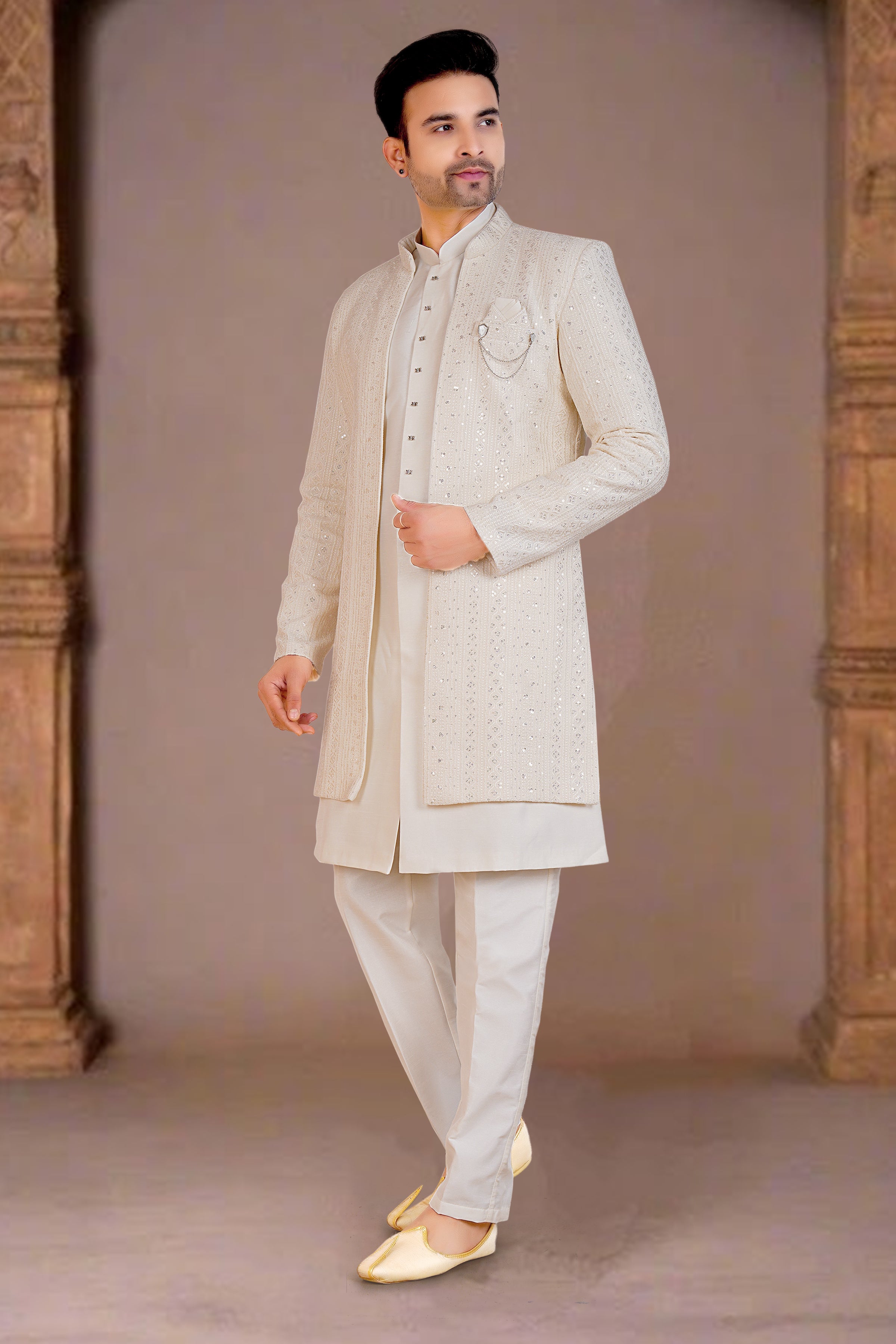 Mens Sherwani Suit - Roop Darshan