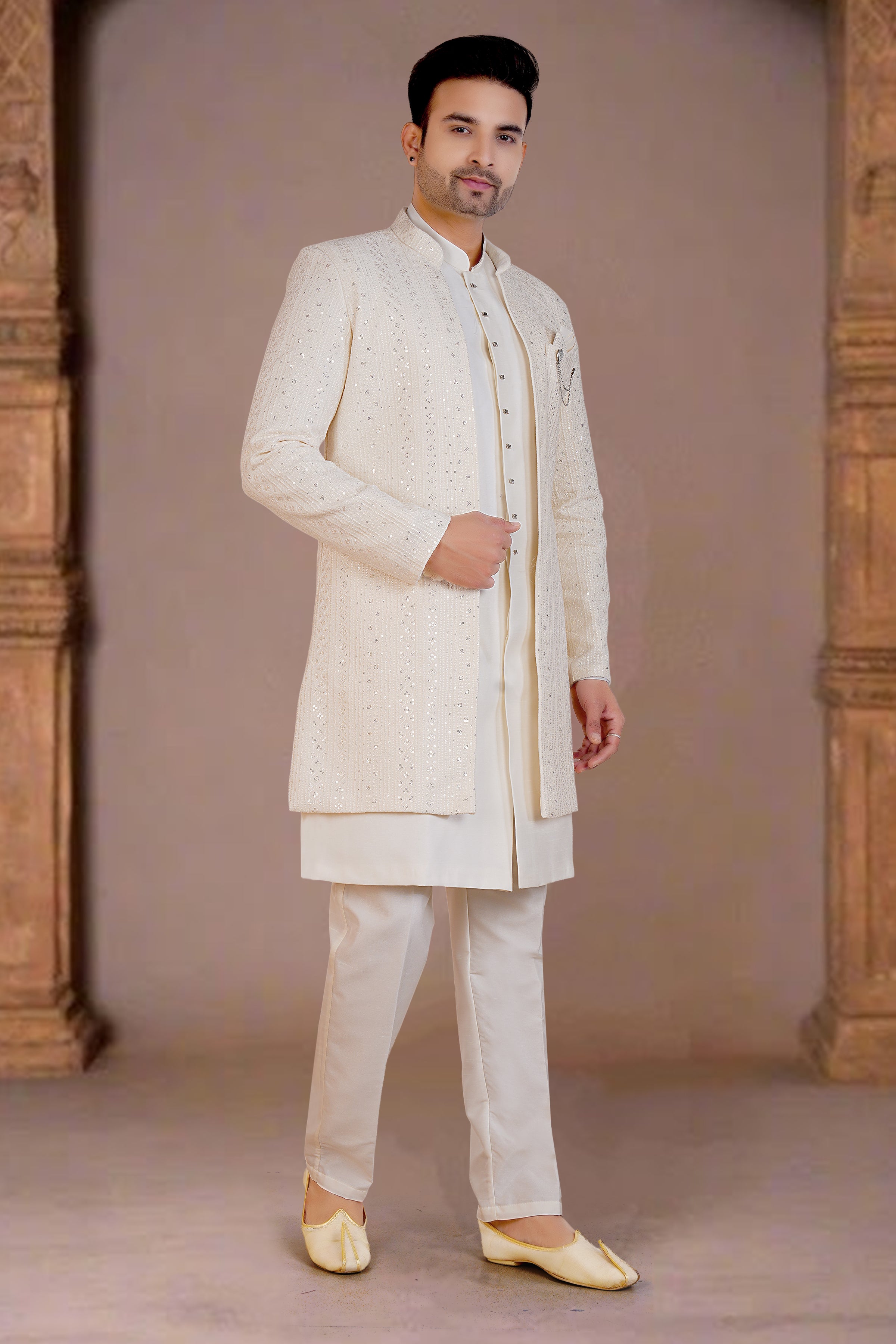 Mens Sherwani Suit - Roop Darshan