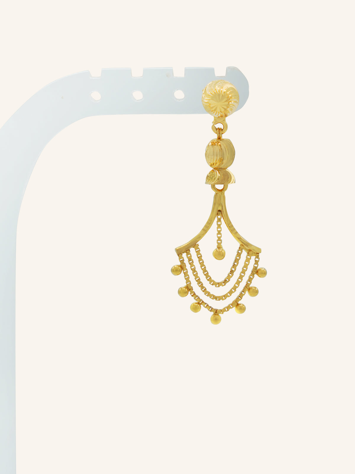 22ct Gold Earrings 3.68 GMS