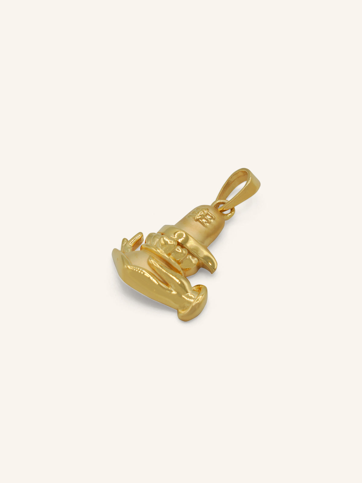 22ct Gold Shivling Pendant