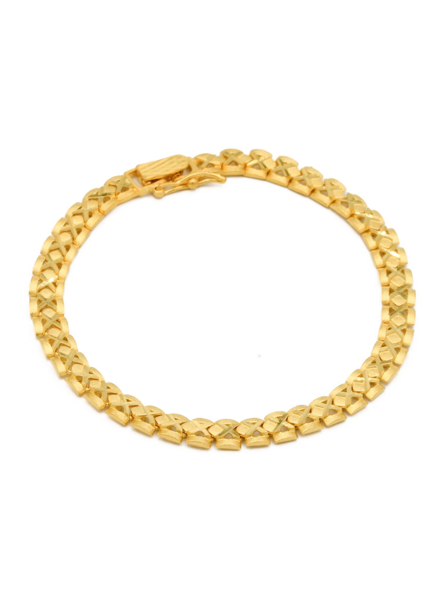 22ct Gold Mens Bracelet - Roop Darshan