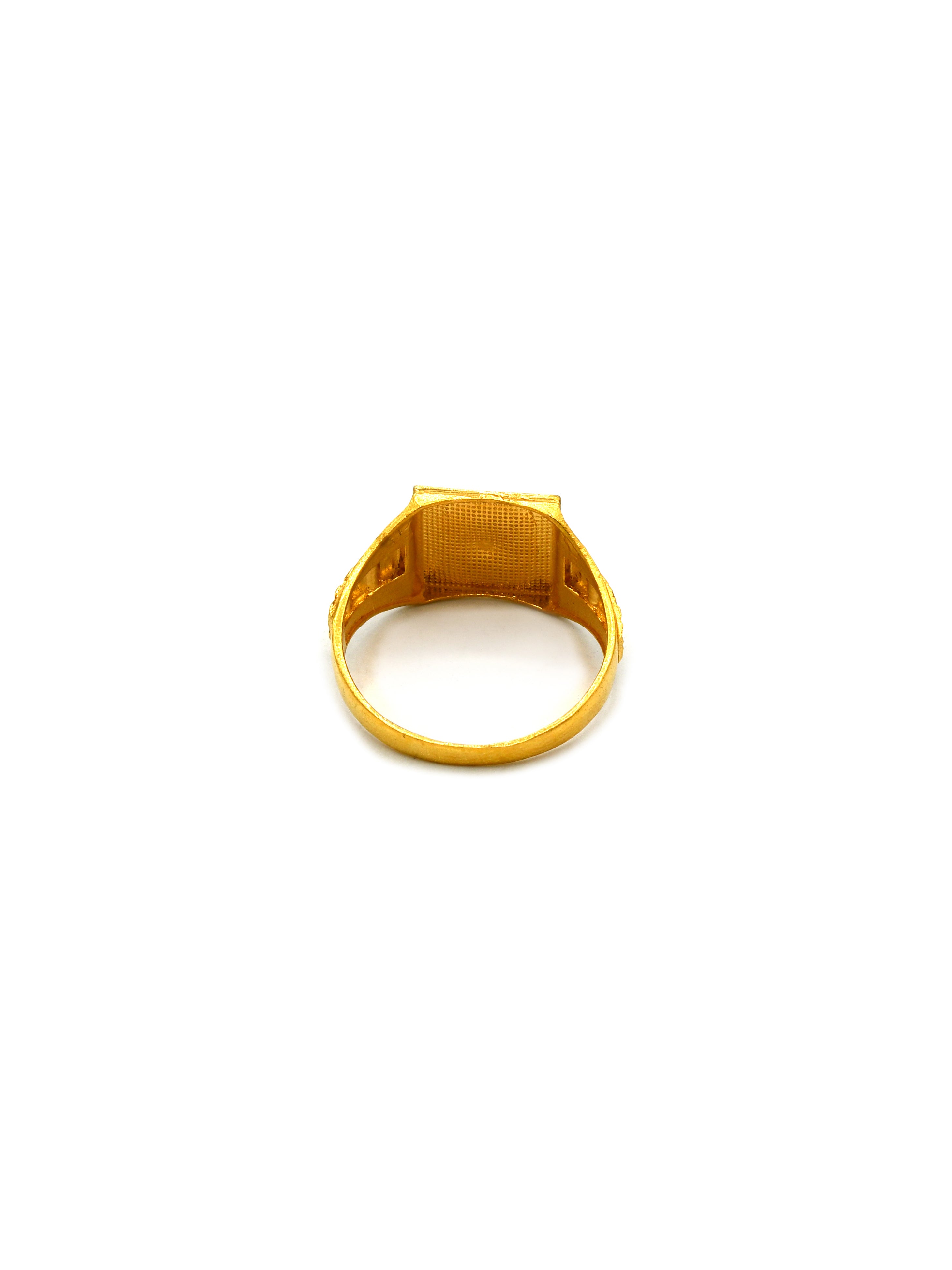 22ct Gold Mens Ring - Roop Darshan