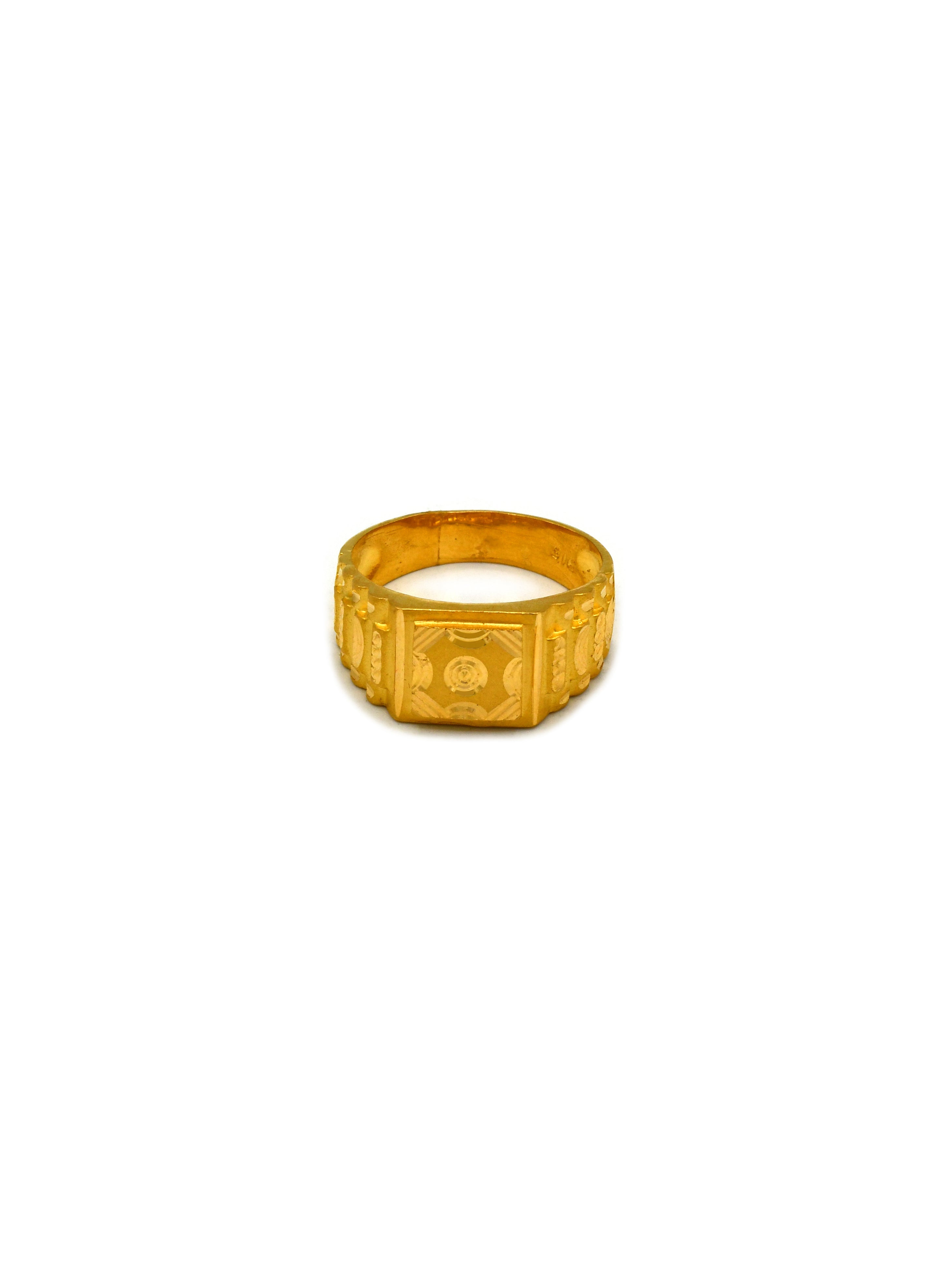 22ct Gold Mens Ring - Roop Darshan