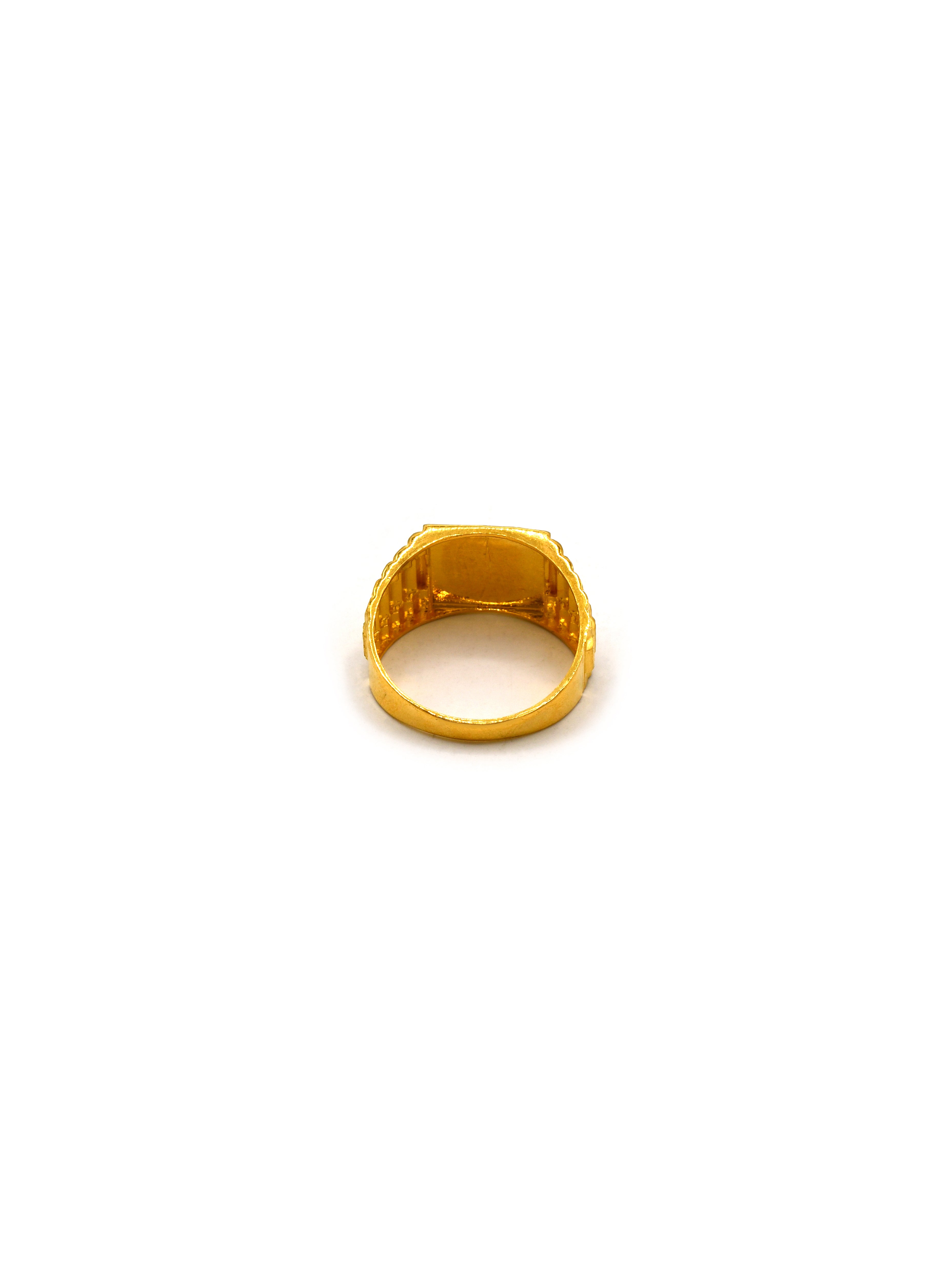 22Ct Gold Mens Ring - Roop Darshan