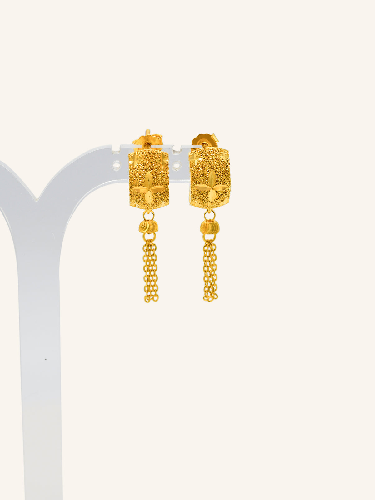 22ct Gold Drop Earrings