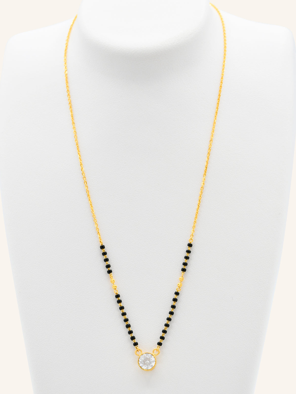 22ct Gold CZ Mangalsutra