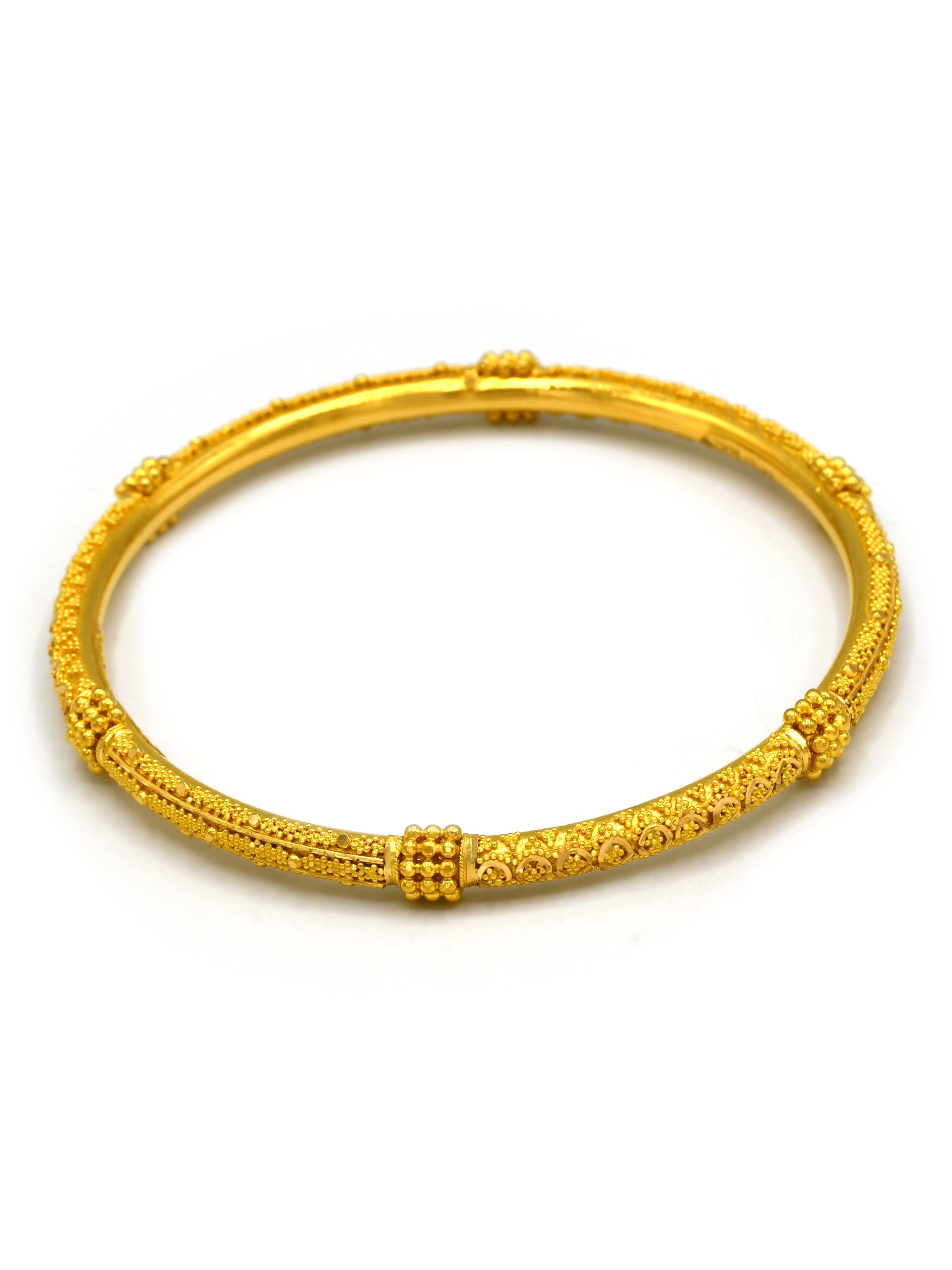 22ct Gold 2 Piece Bangle - Roop Darshan