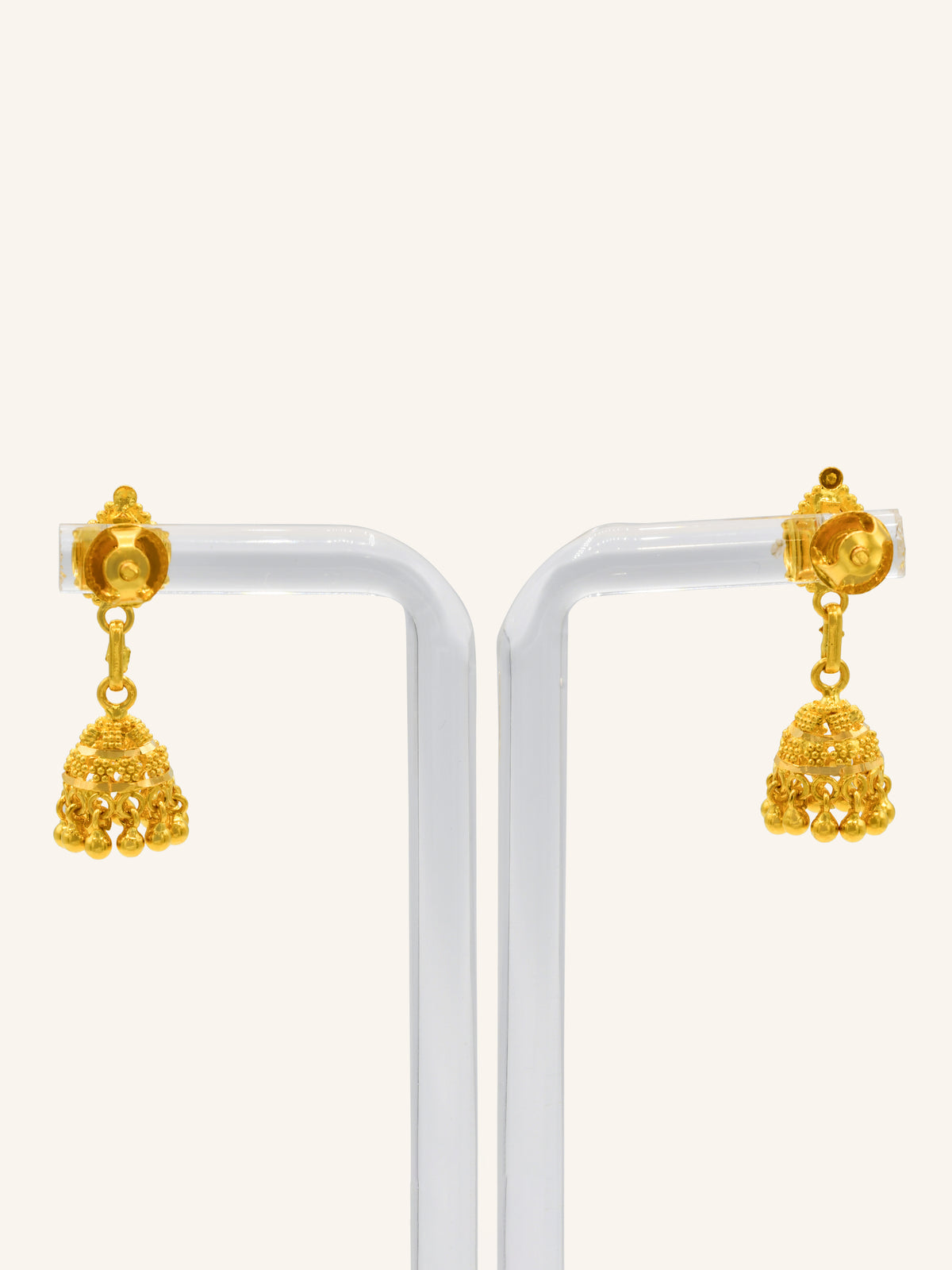 22ct Gold Jhumki Earrings