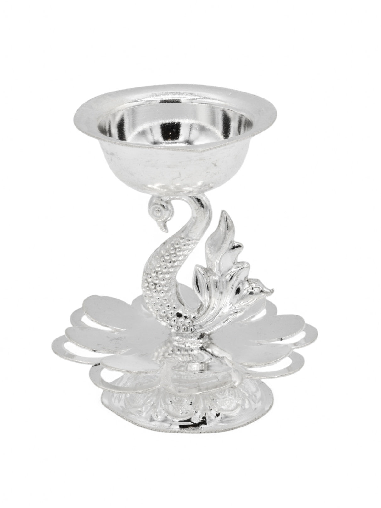 Silver Diya - Roop Darshan