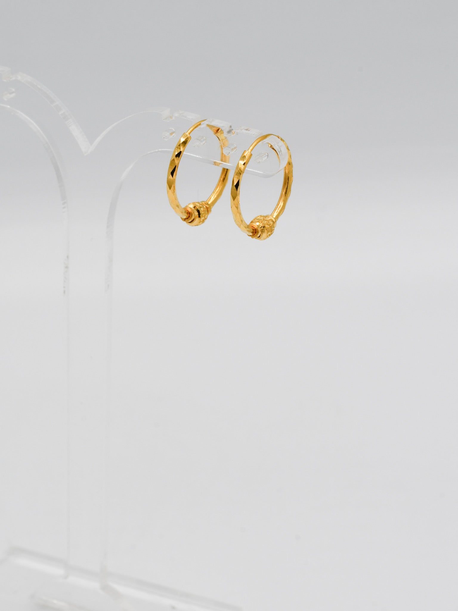 22ct Gold Ball Bali - Roop Darshan