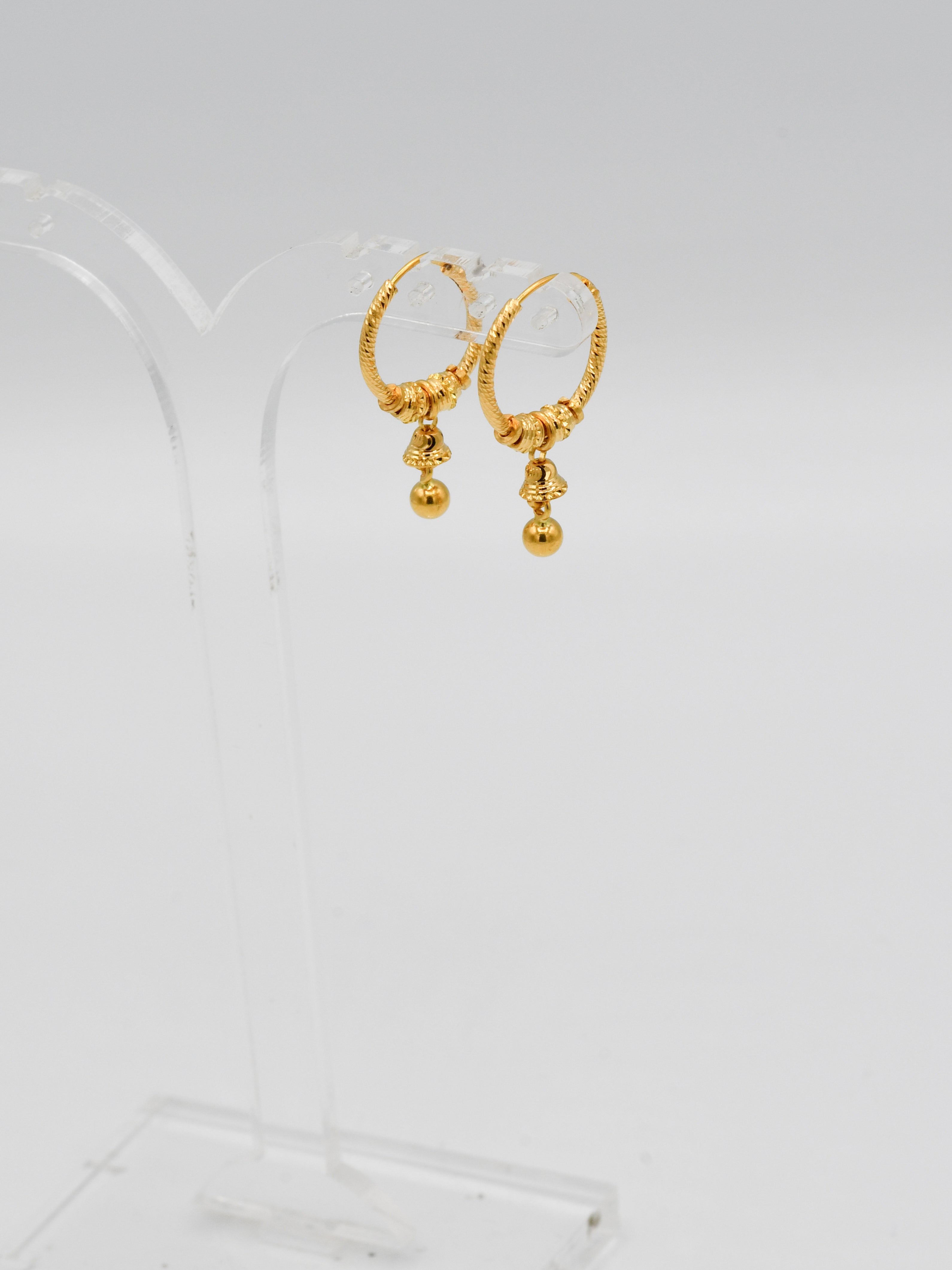 22ct Gold Ball Bali - Roop Darshan