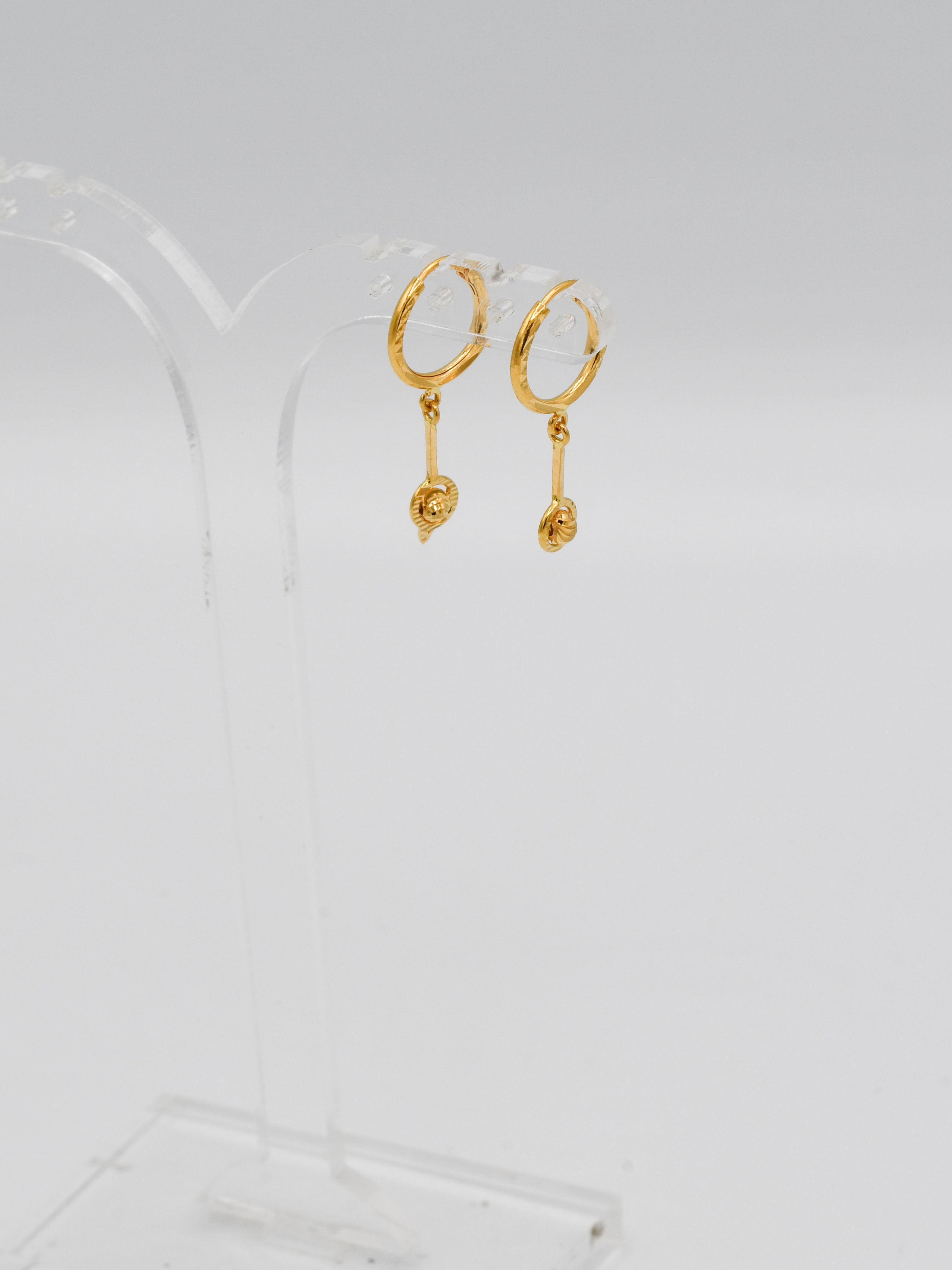 22ct Gold Ball Bali - Roop Darshan