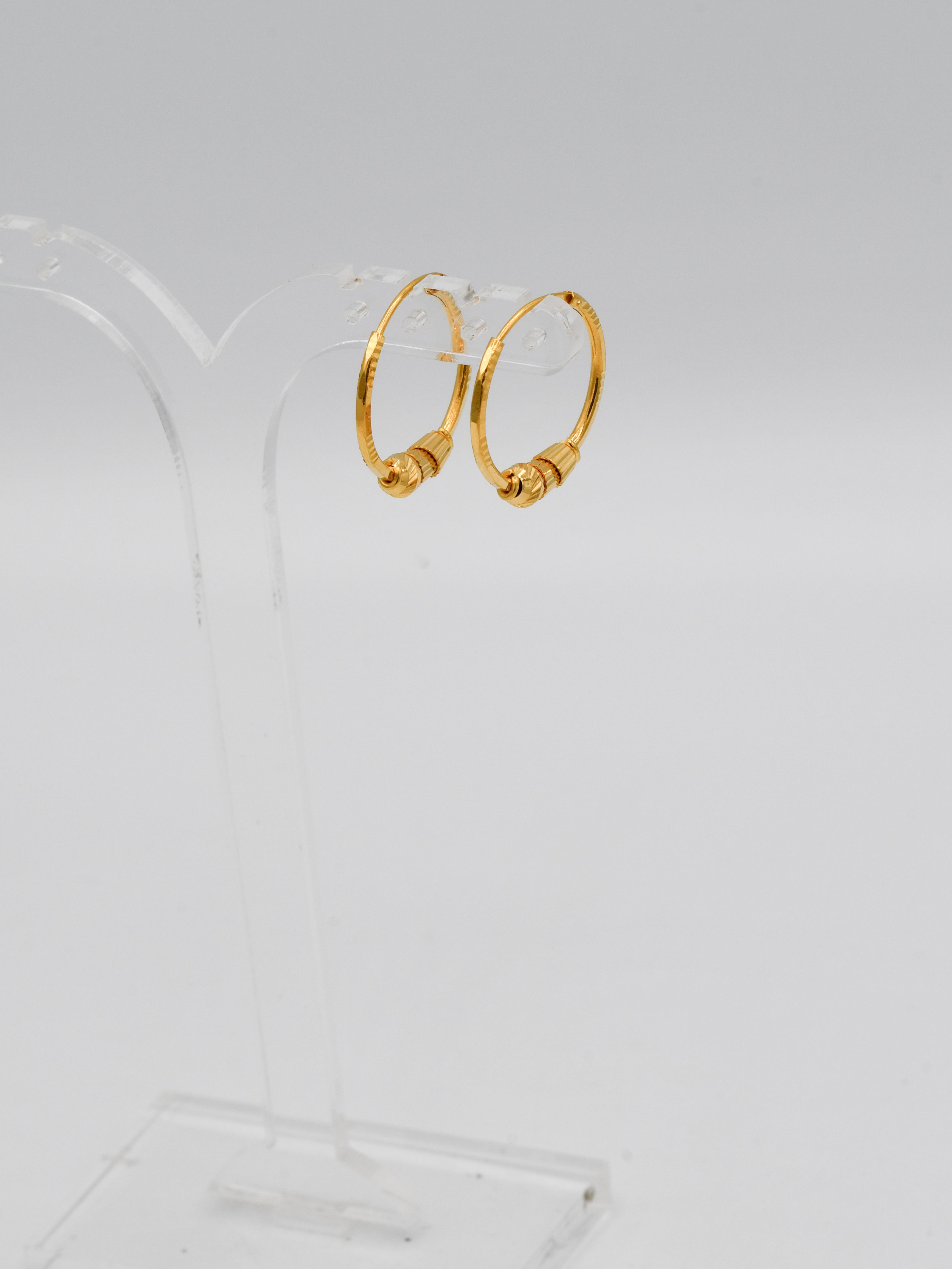 22ct Gold Ball Bali - Roop Darshan