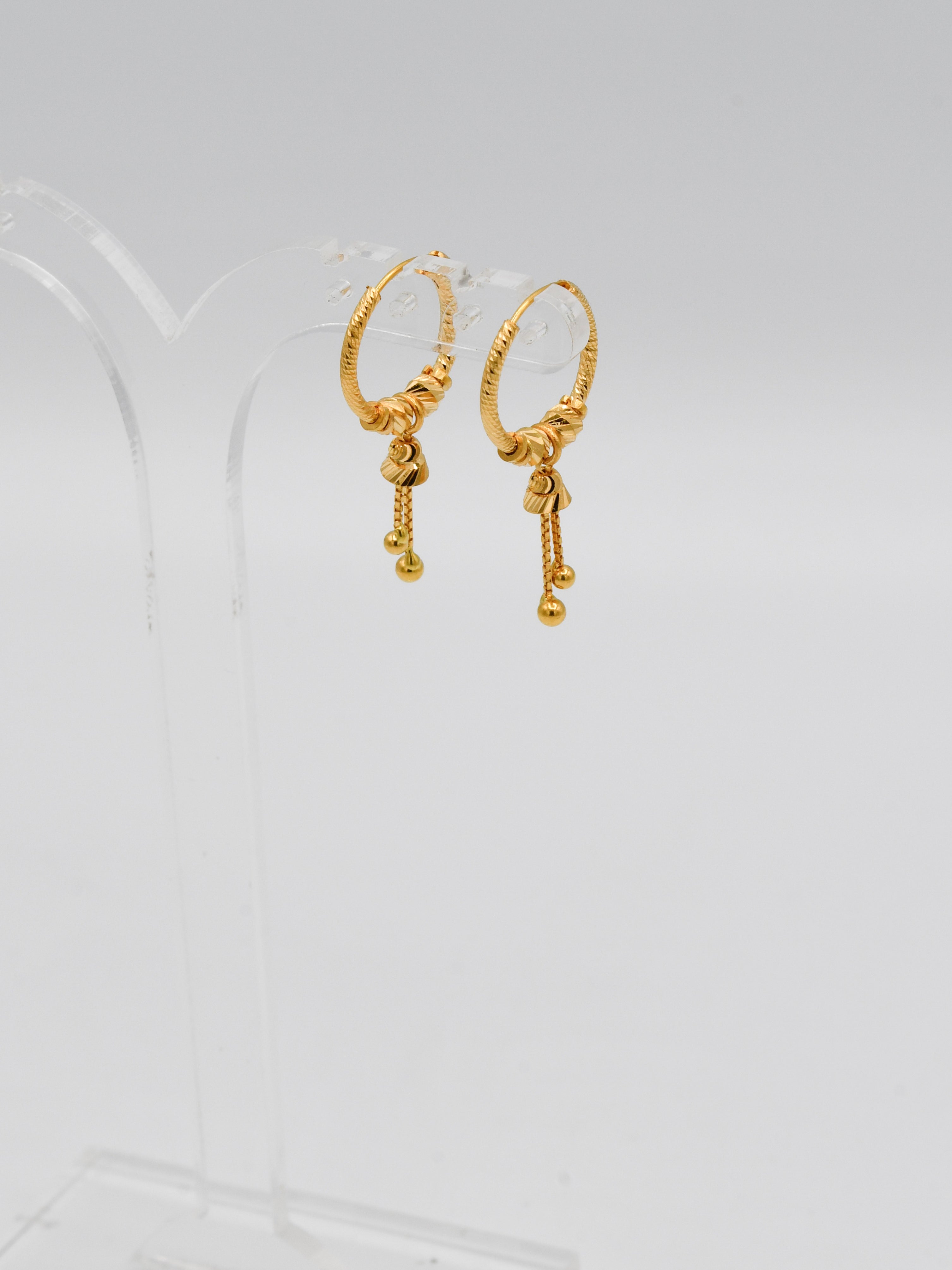 22ct Gold Ball Bali - Roop Darshan