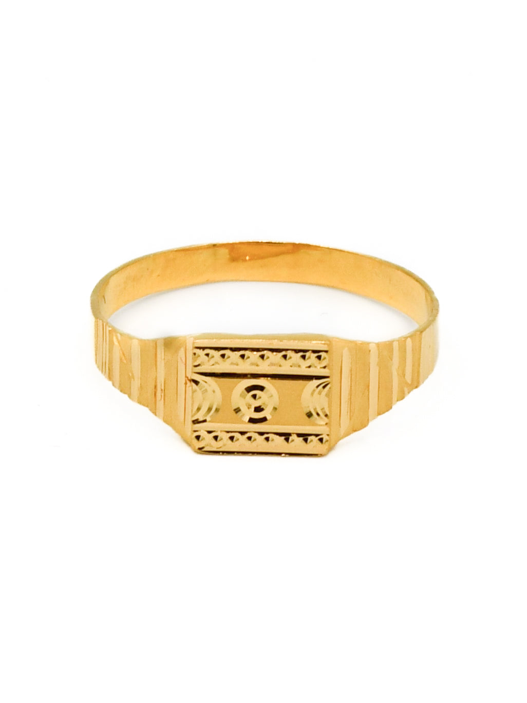 22ct Gold Mens Ring - Roop Darshan