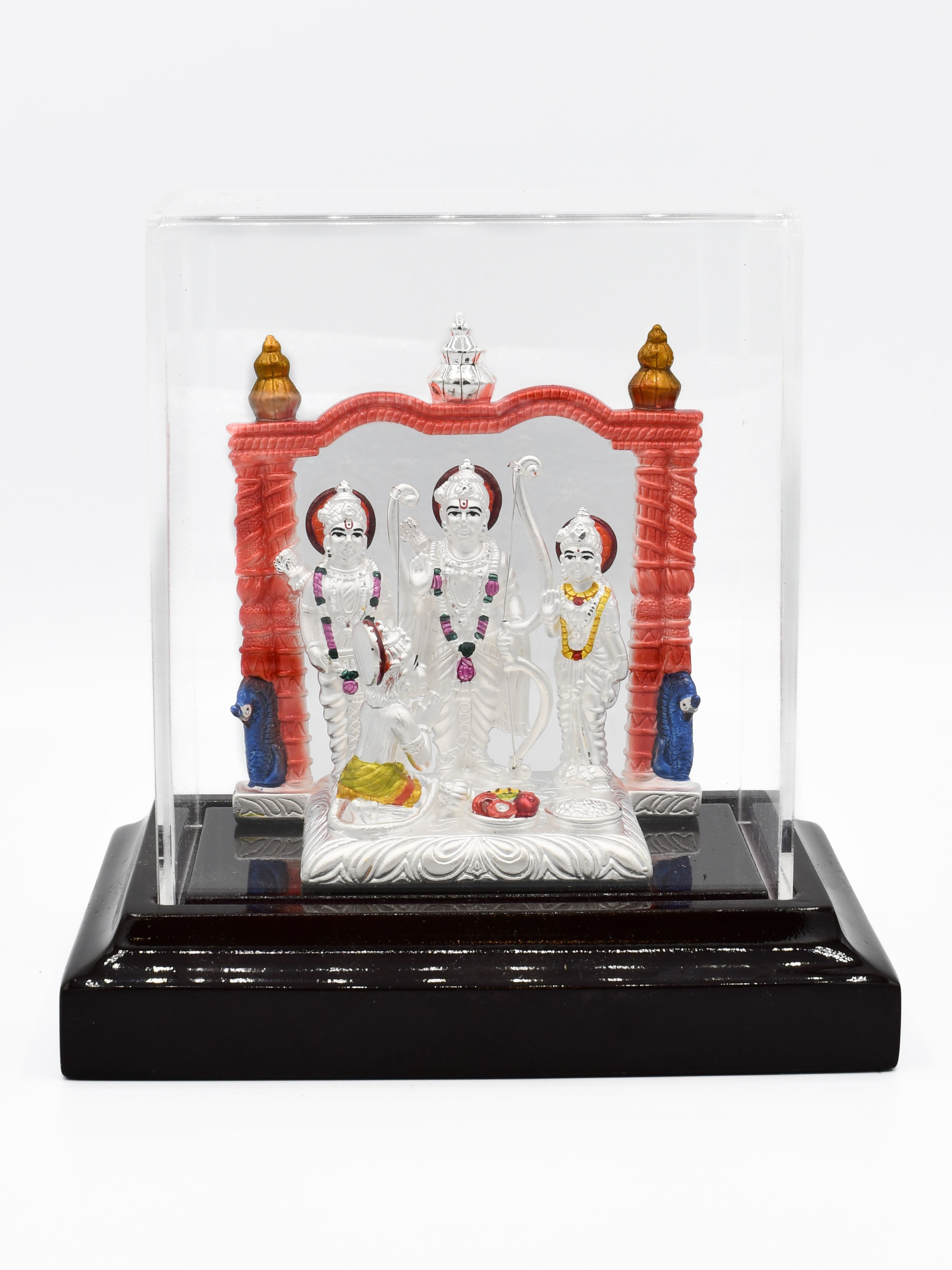 Silver Ram Darbar Murti - Roop Darshan