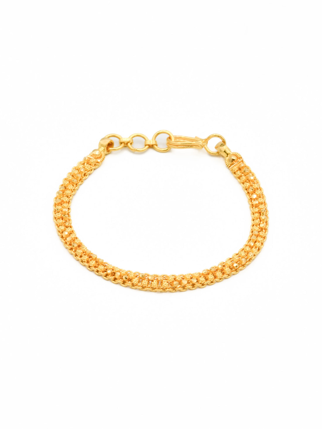 22ct Gold 1 PC Baby Bracelet - Roop Darshan