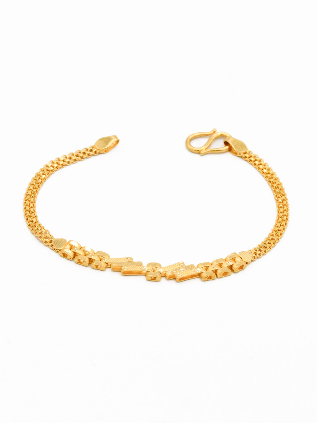 22ct Gold 1 PC Baby Bracelet - Roop Darshan