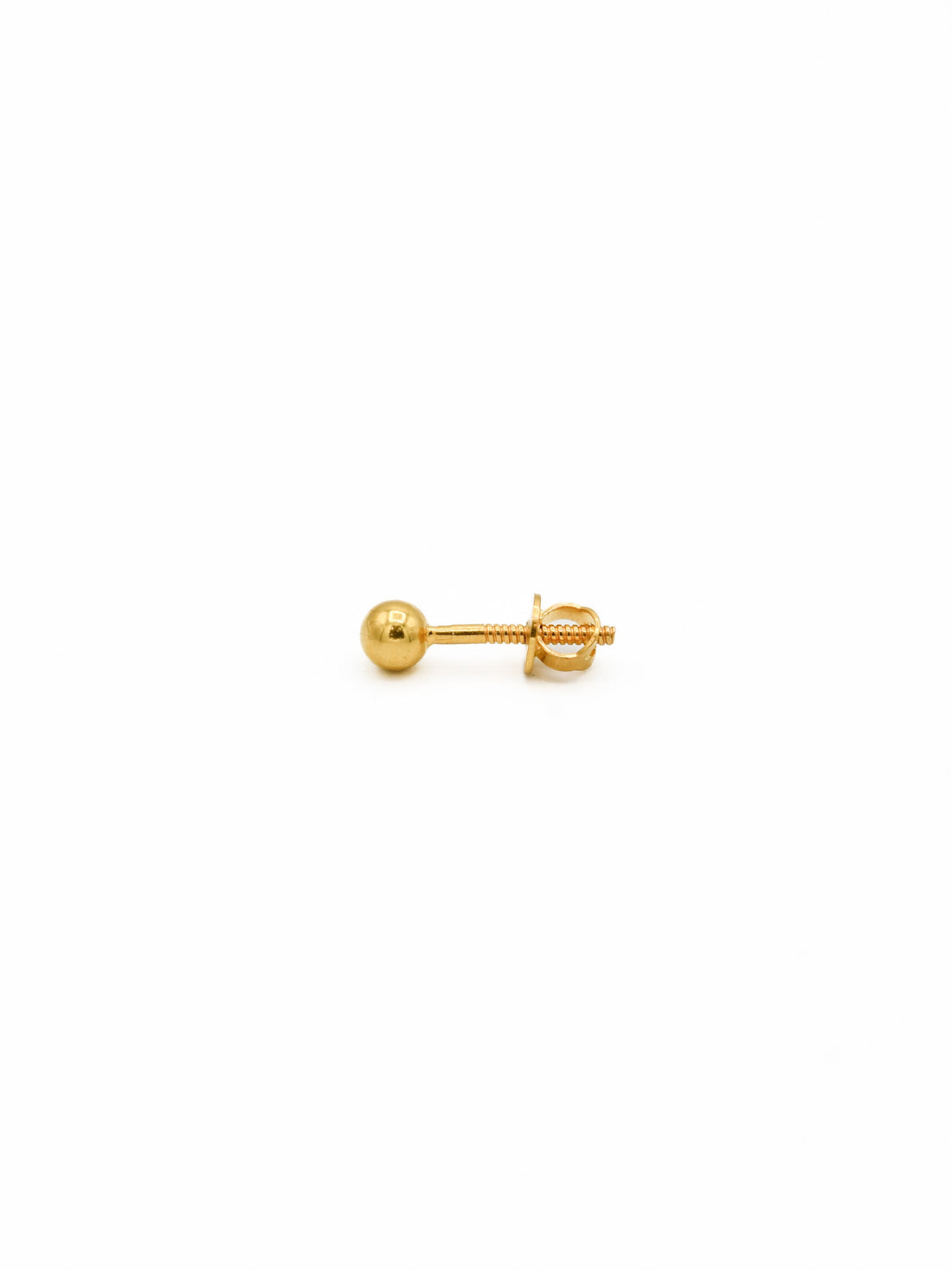22ct Gold Ball Stud Earrings