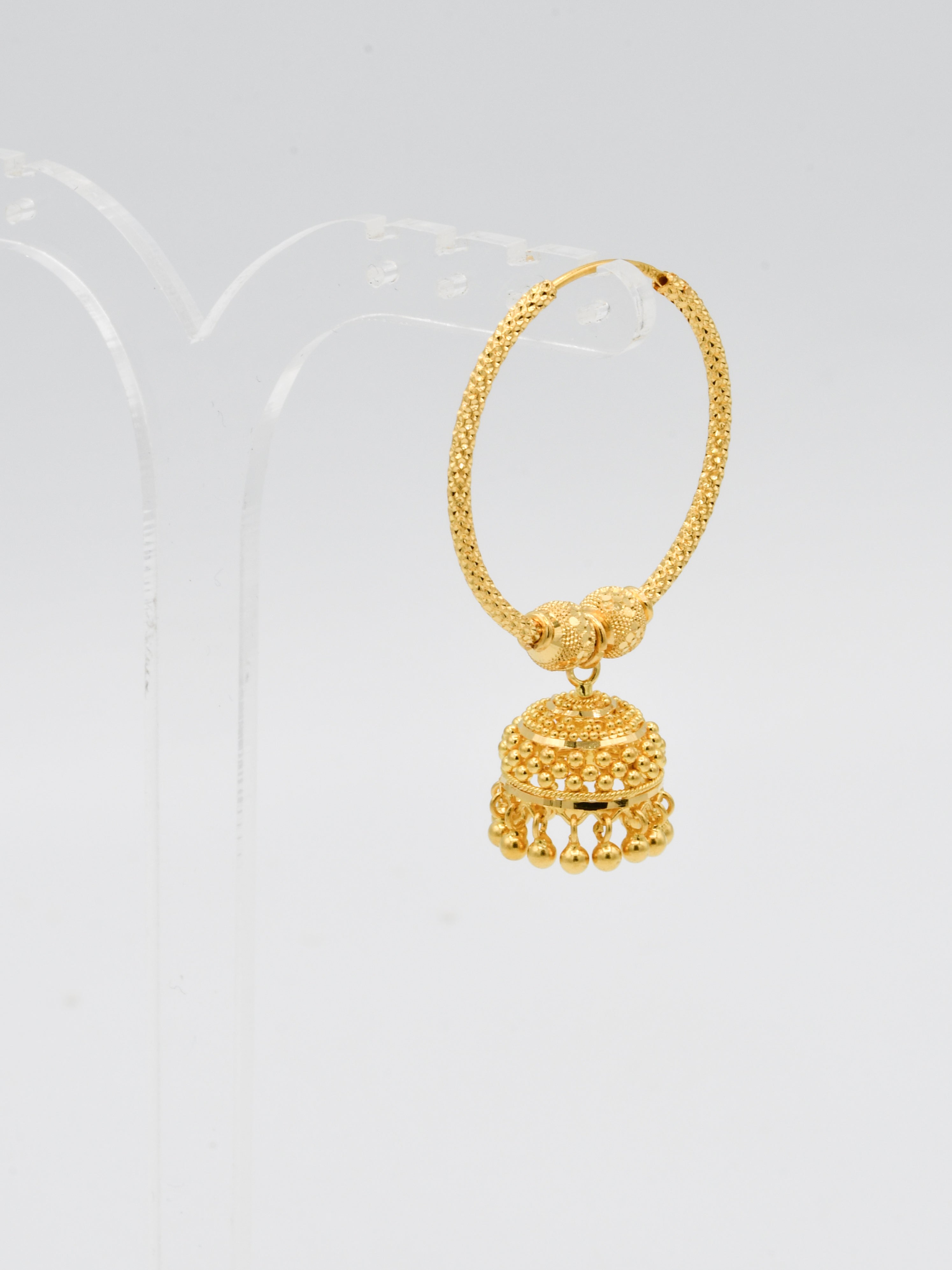 22ct Gold Jhumki Bali