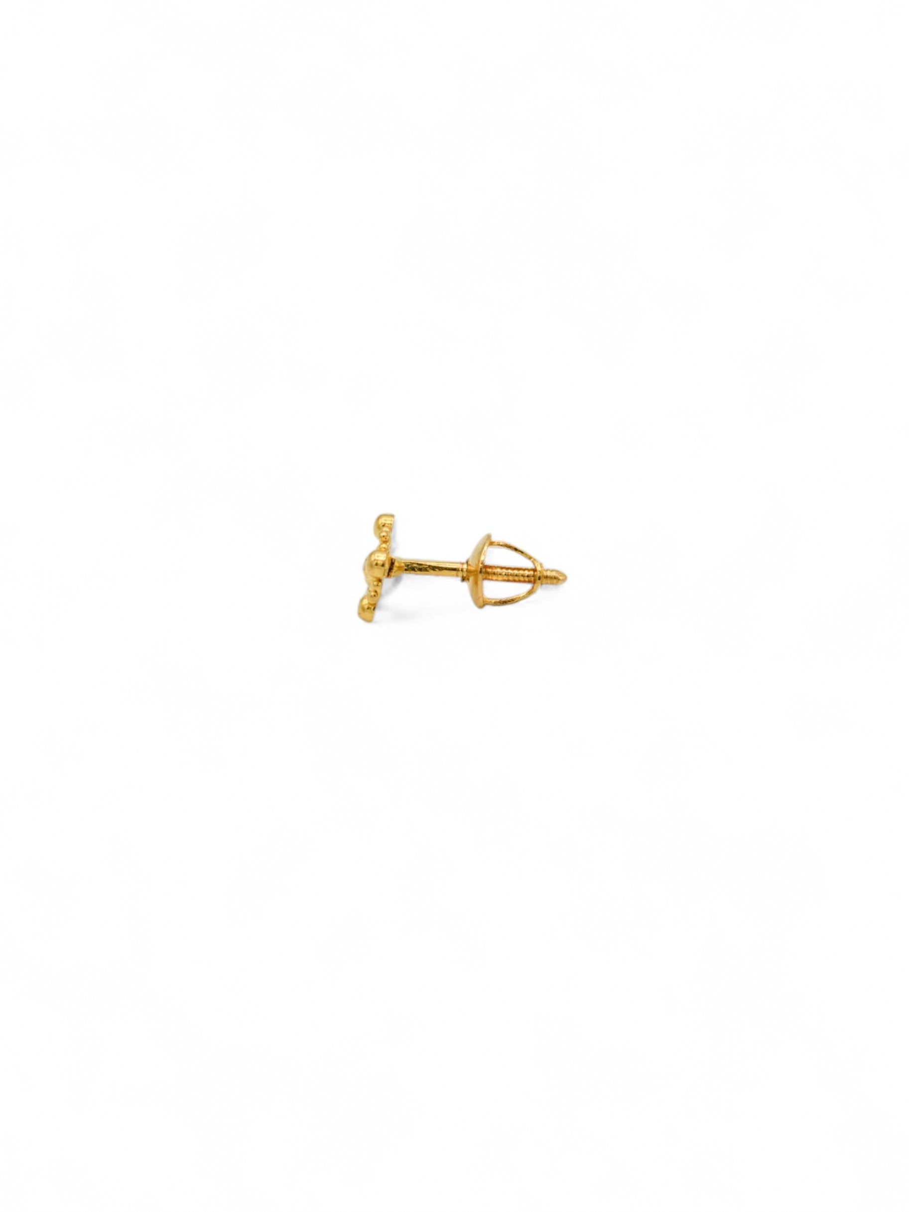 22ct Gold Stud Earrings