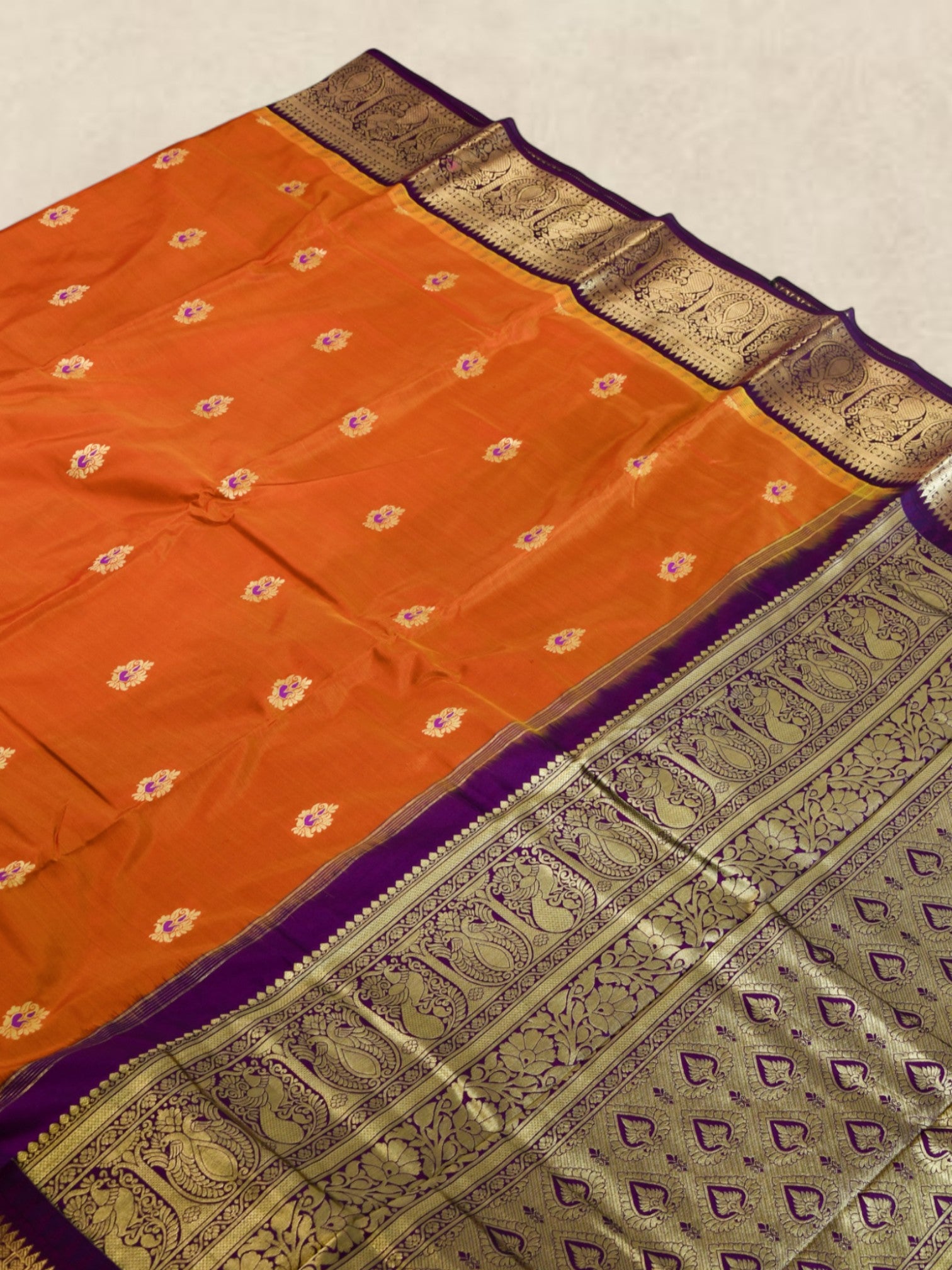 Monal Pure Silk Saree
